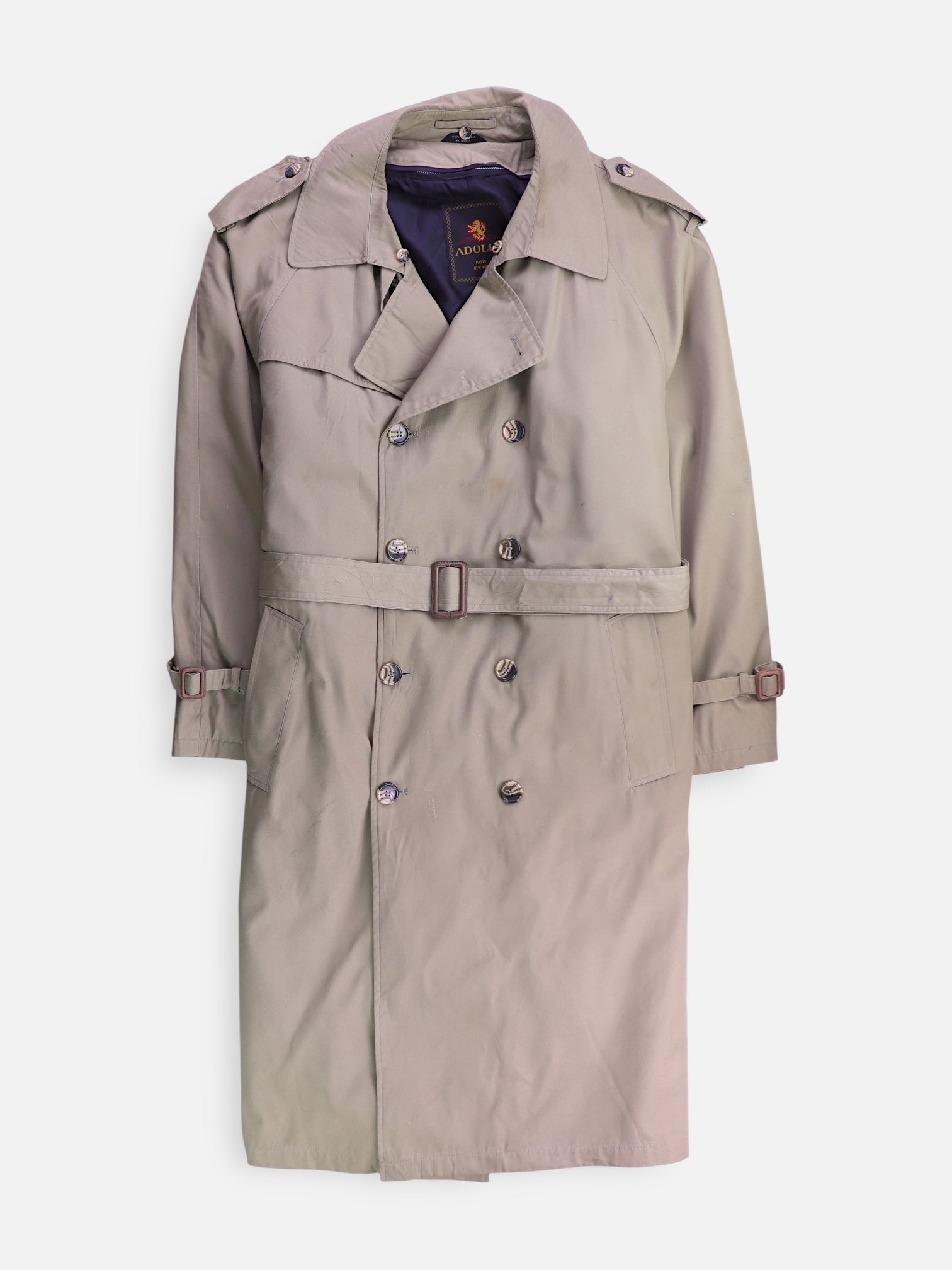 Abrigo Trench Coat Casual - Hombre - 44R