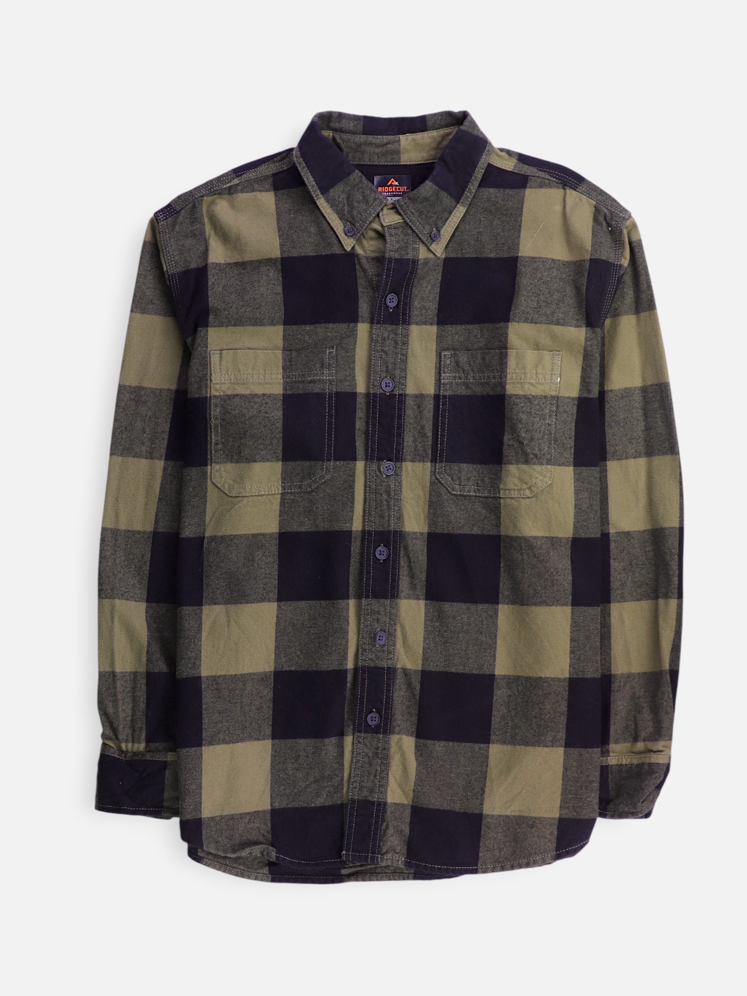 Camisa Color Block - Hombre - Large