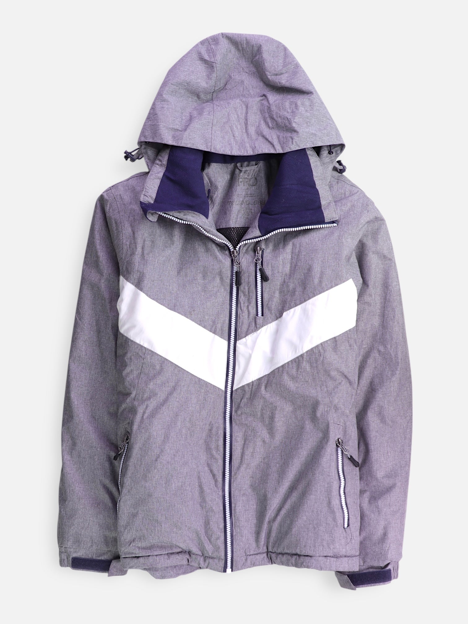 Chaqueta Impermeable Color Block - Hombre - N/A