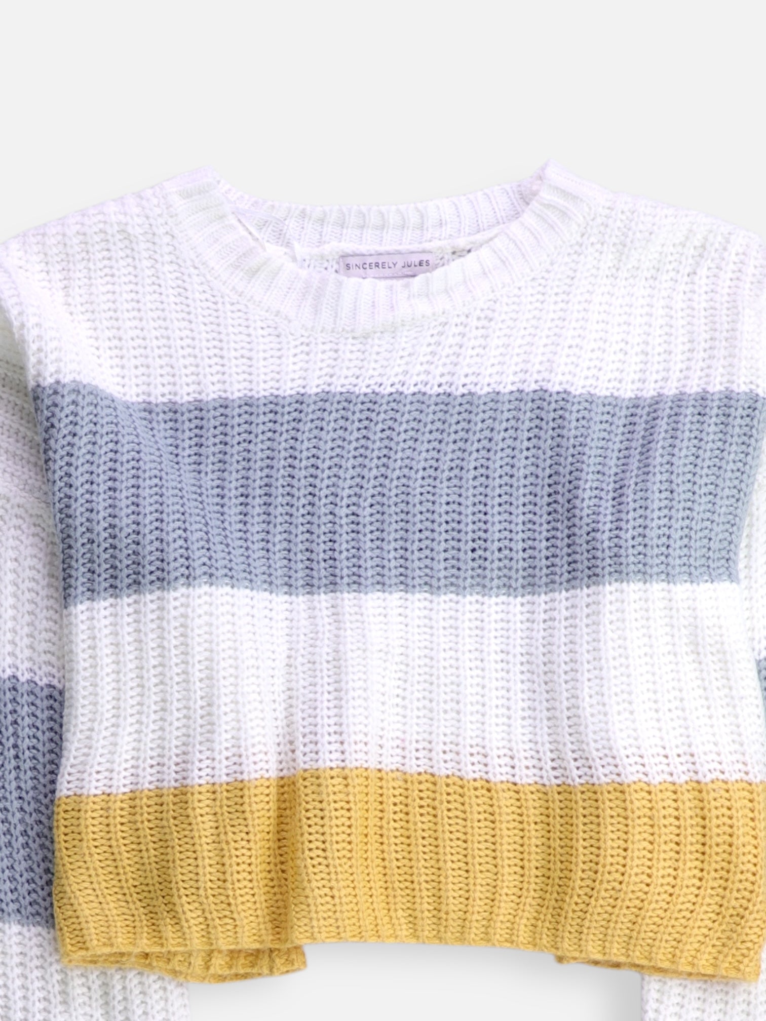 SINCERELY JULES  Sueter Knit Color Block - Mujer - Small