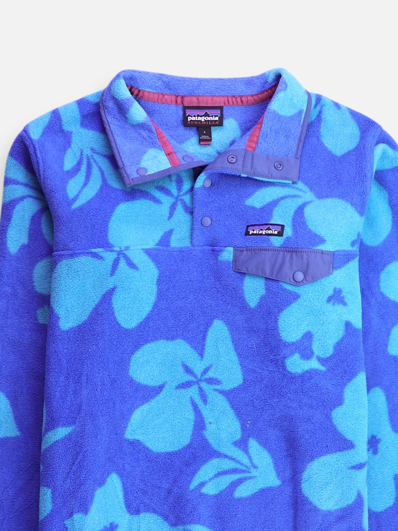Patagonia Sueter Fleece Casual - Hombre - Large