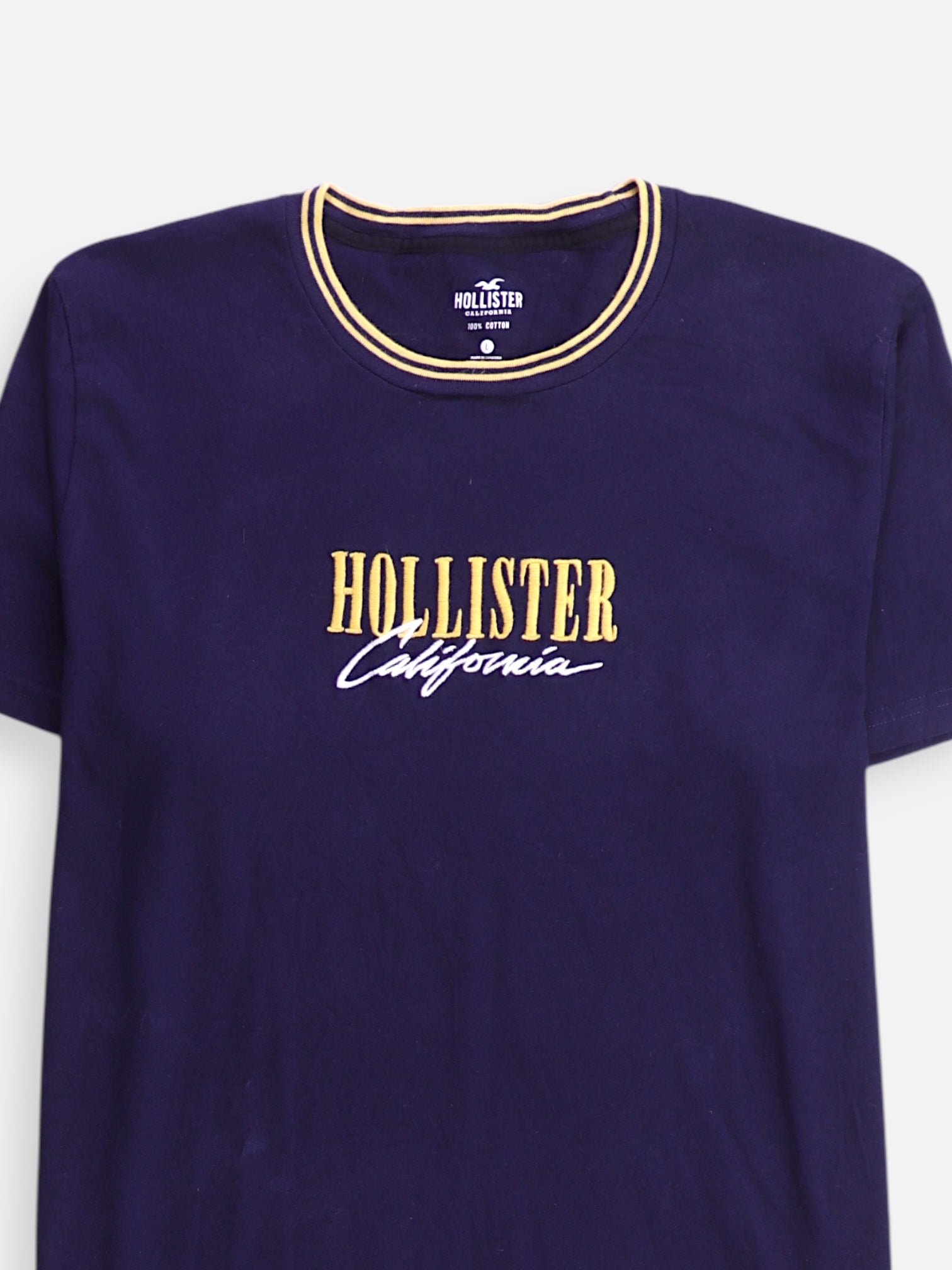 Hollister Camiseta Grafica - Hombre - Large