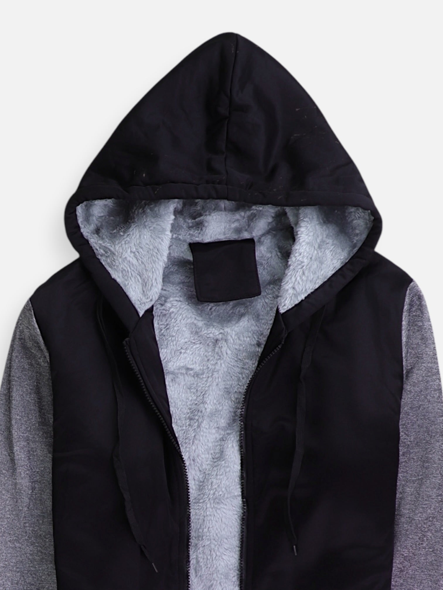 Sudadera Hoodie Color Block - Hombre - N/A