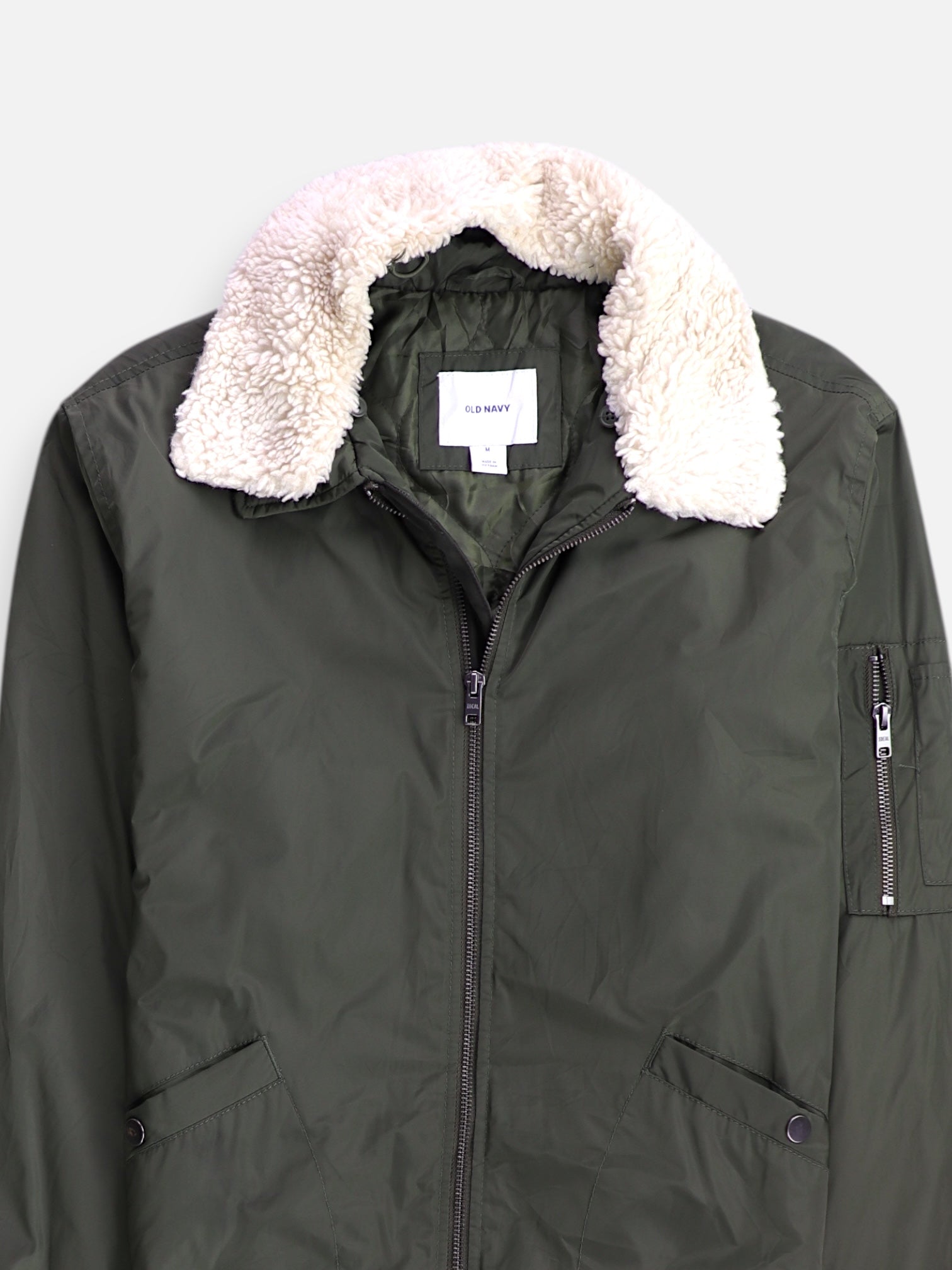 Old Navy Chaqueta Bomber  Impermeable - Hombre - Medium