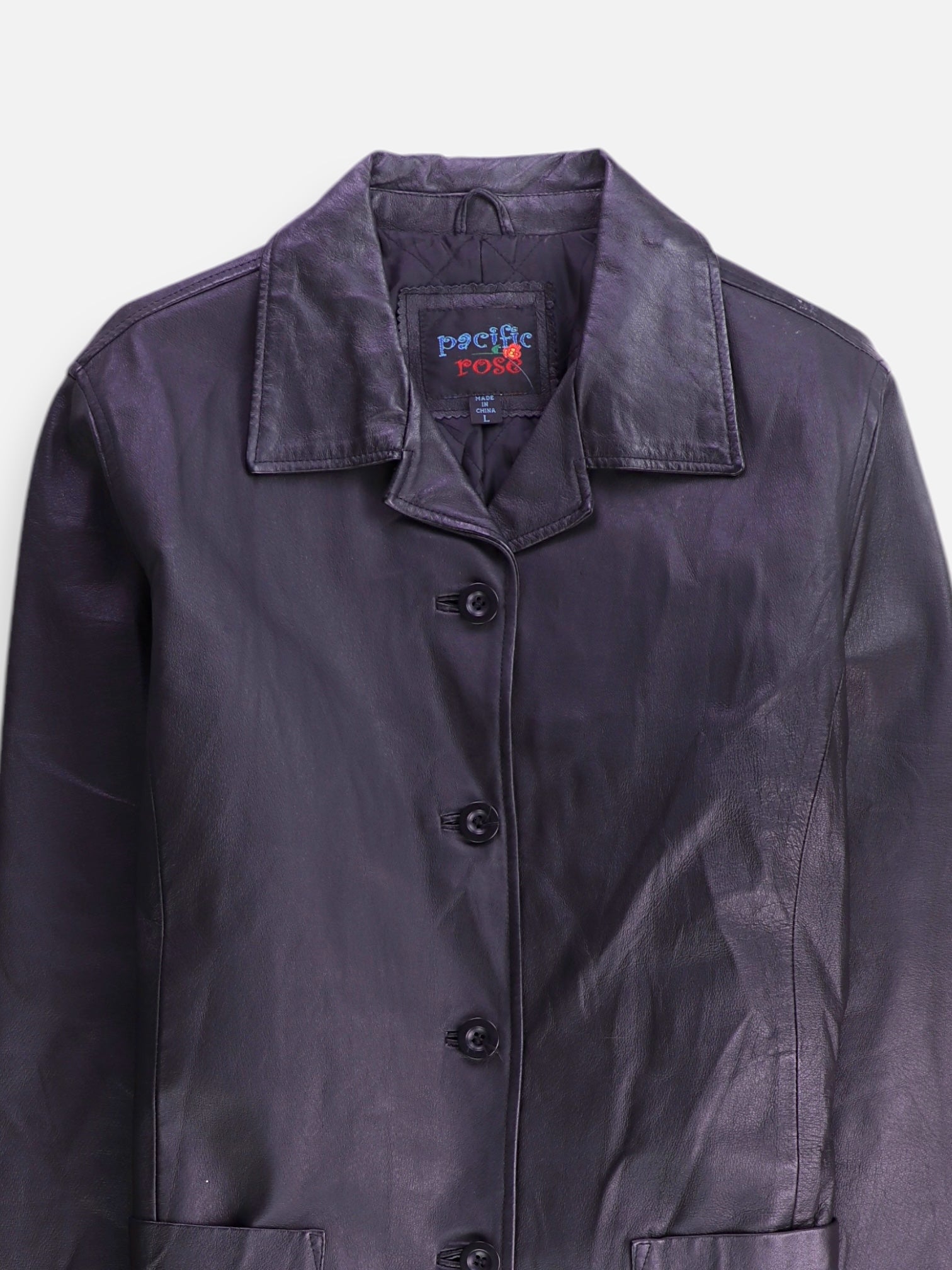 Chaqueta Casual Cuero - Hombre - Large