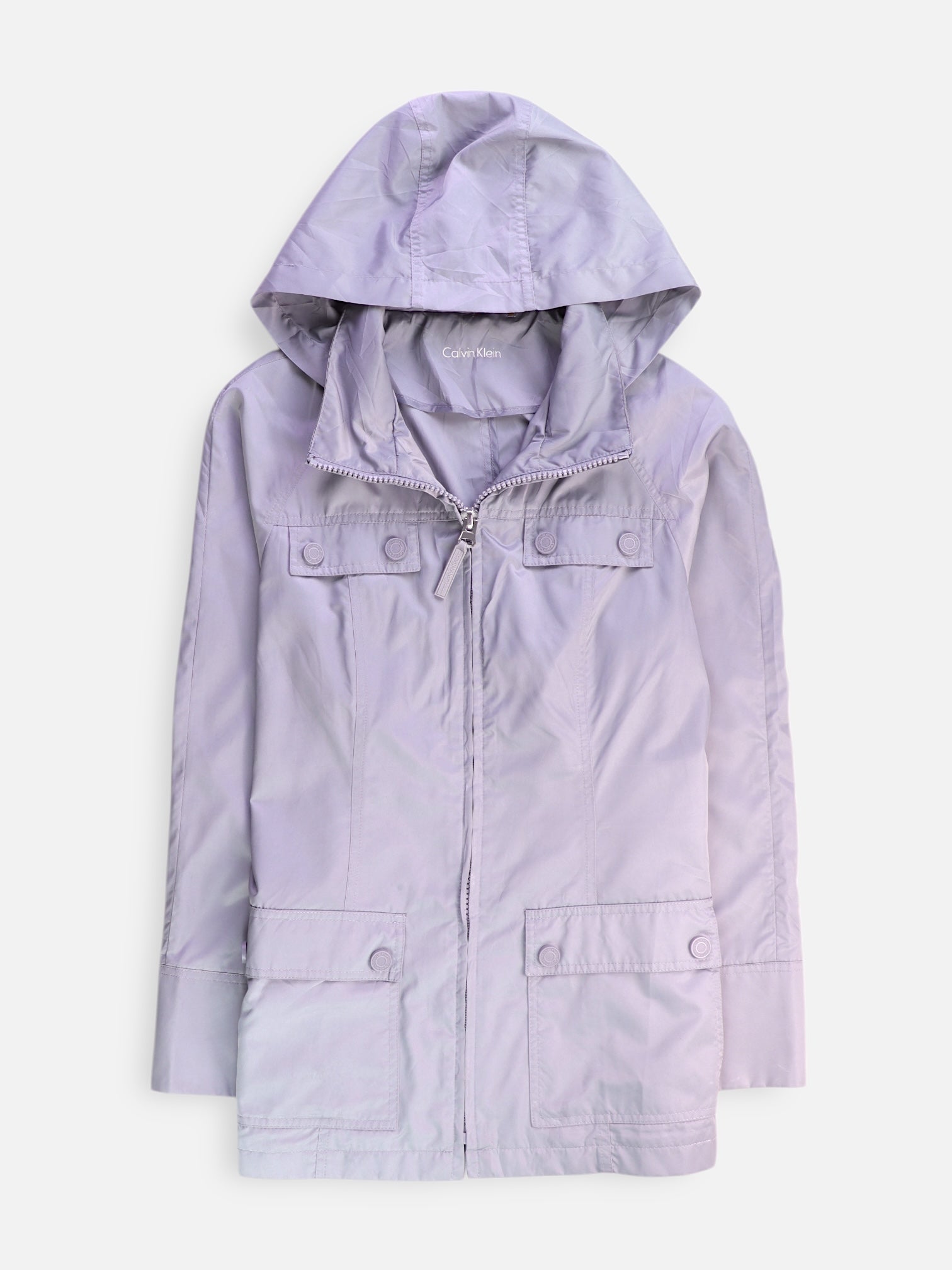 Calvin Klein Chumpa Impermeable - Mujer - Small