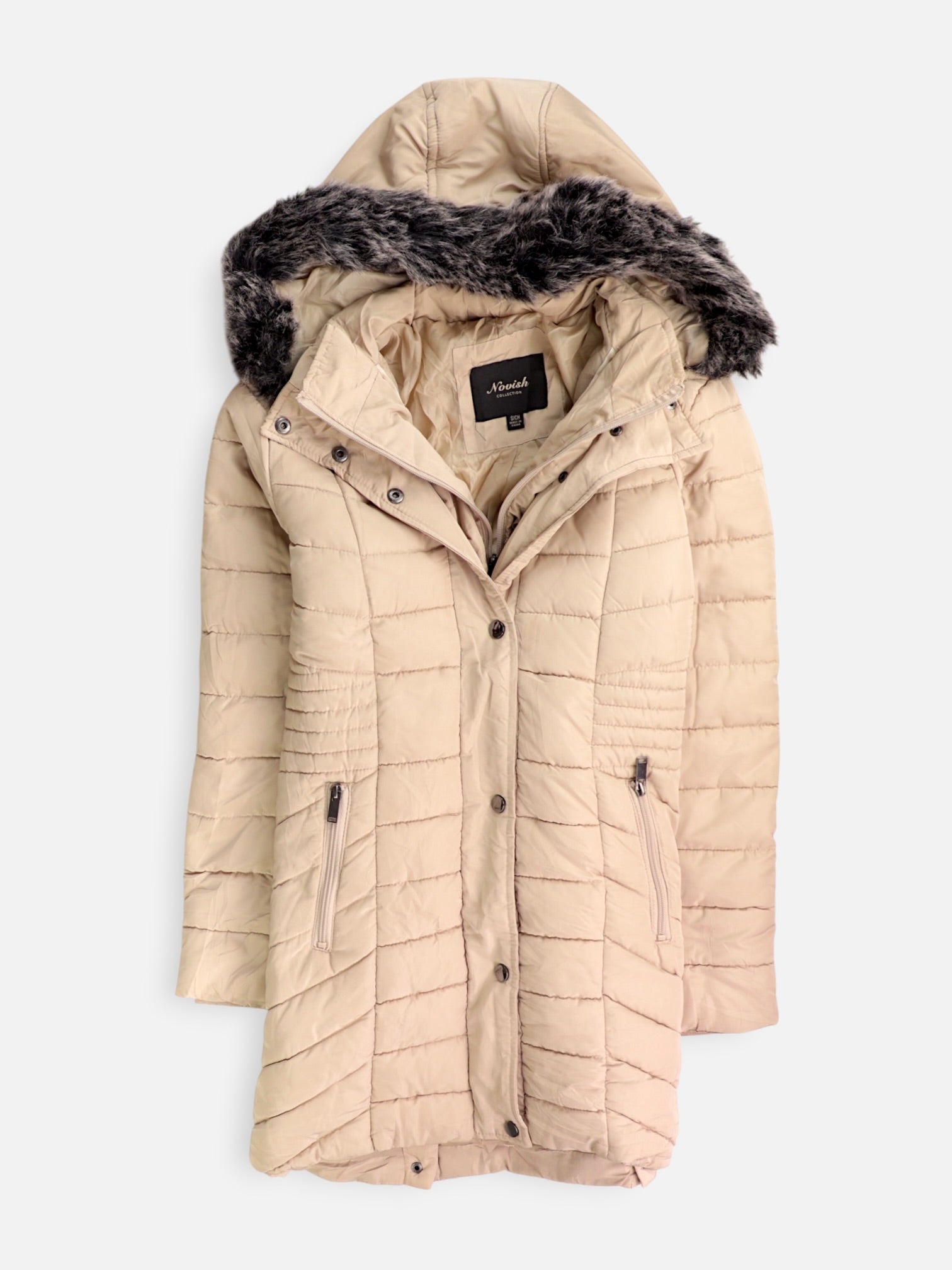 Abrigo Impermeable Puffer - Mujer - Small