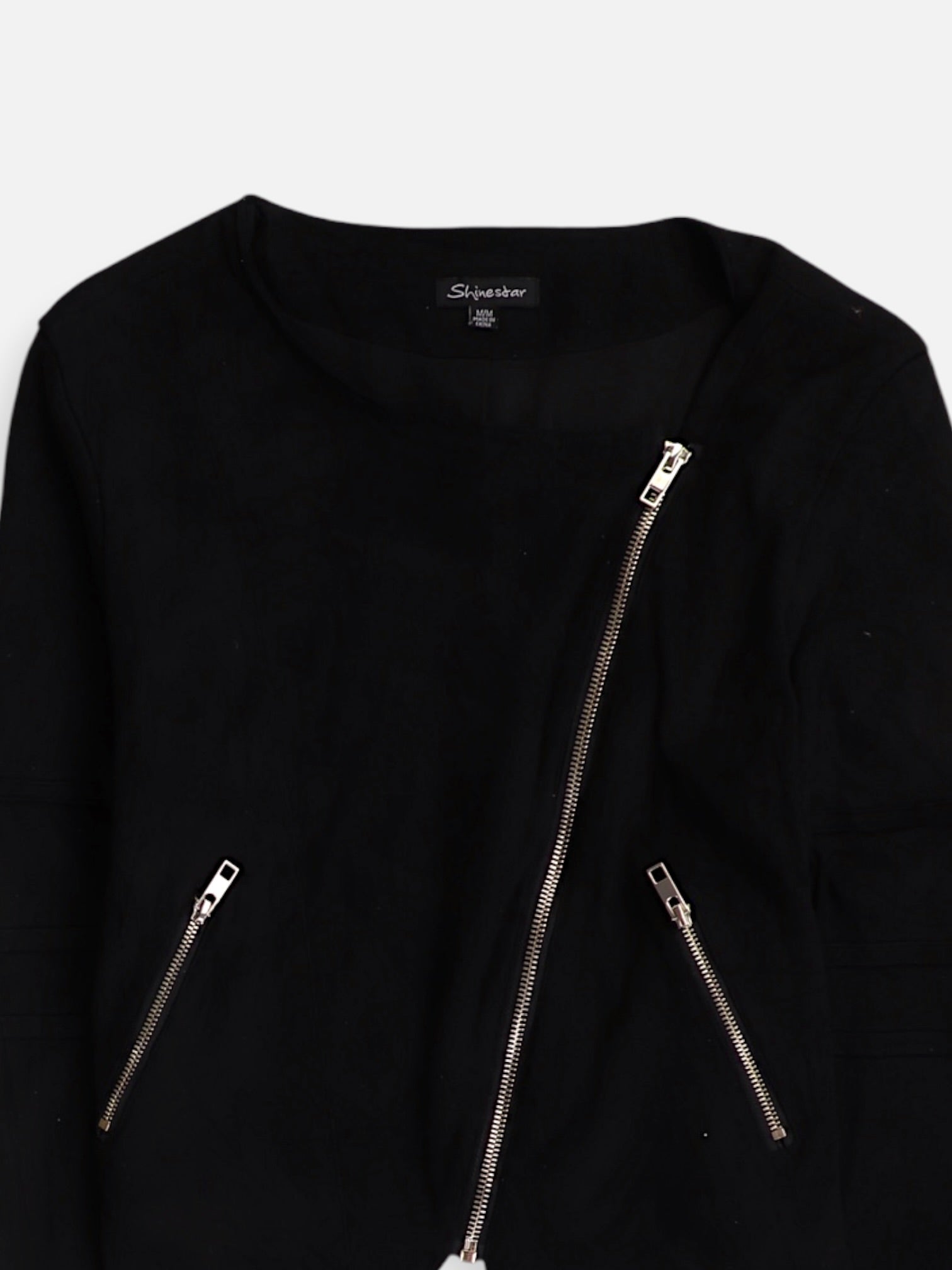 Chaqueta Casual Crop Top - Mujer - Medium