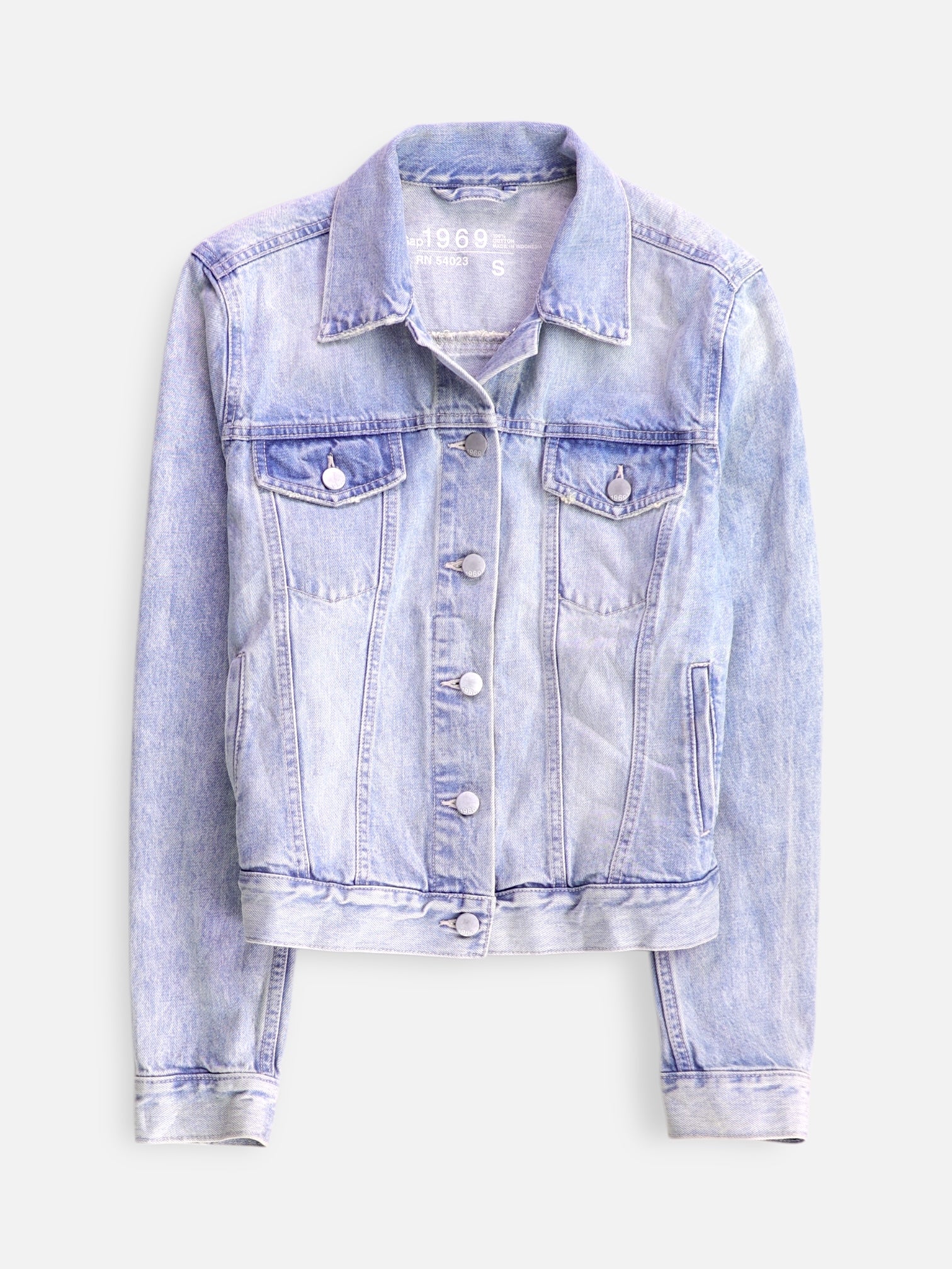 GAP Chaqueta Denim  Basic - Mujer - Small