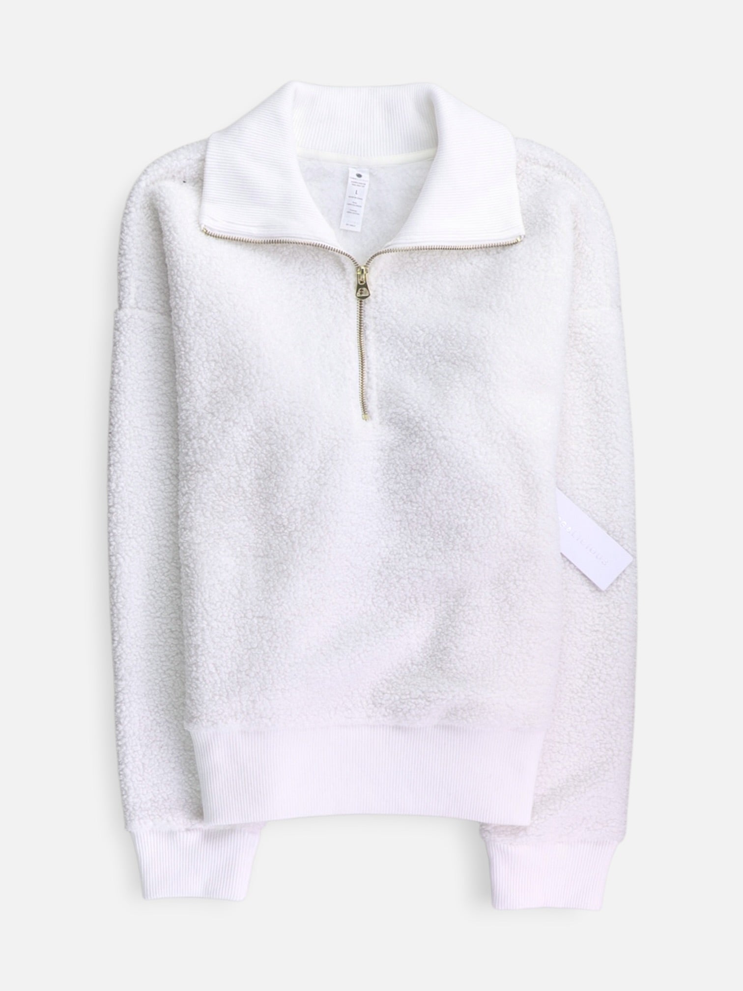 Sueter Fleece Casual - Mujer - Large