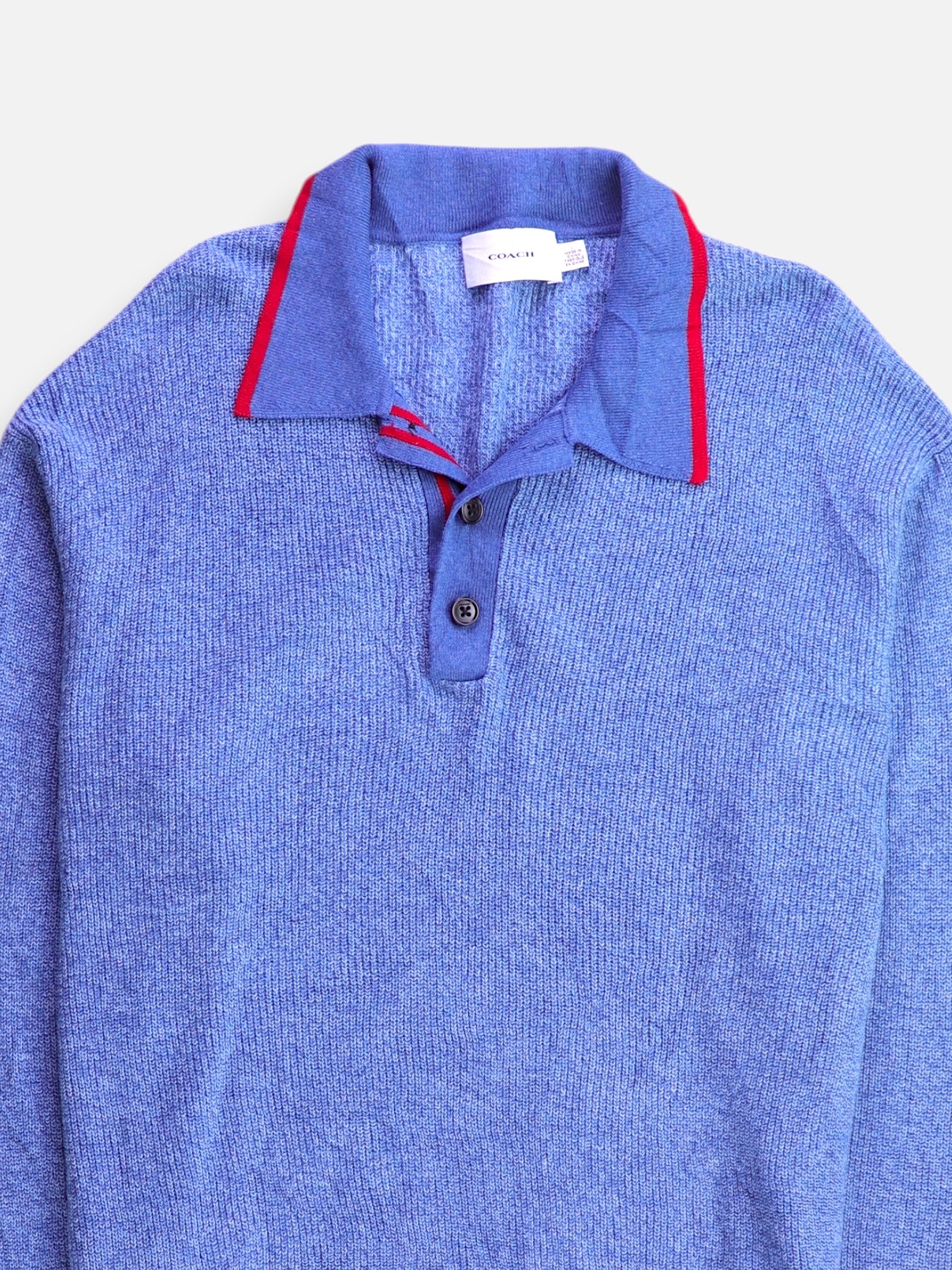 Coach Sueter Fleece Casual - Mujer - Large