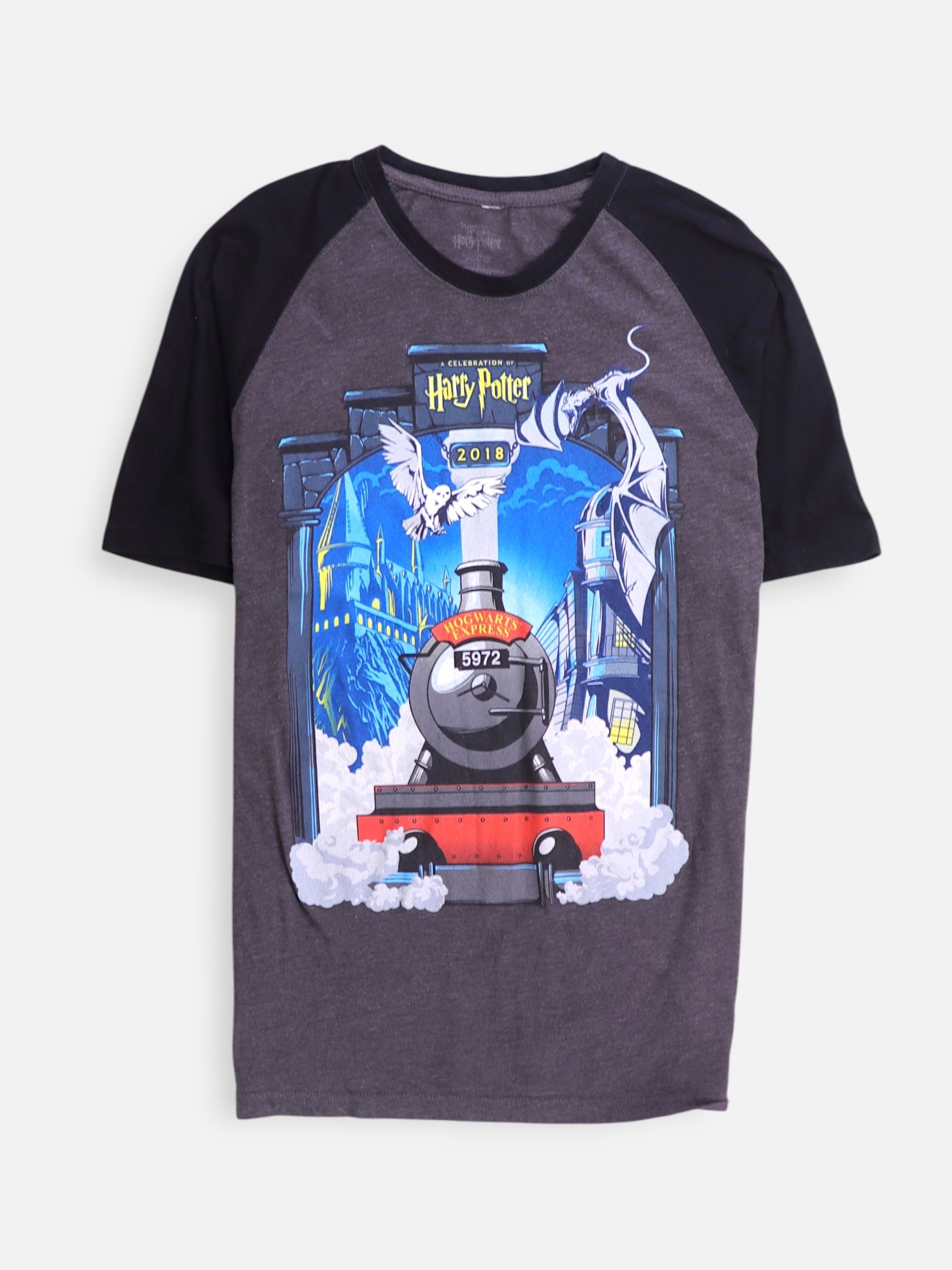 Harry Potter Camiseta Grafica - Hombre - Large