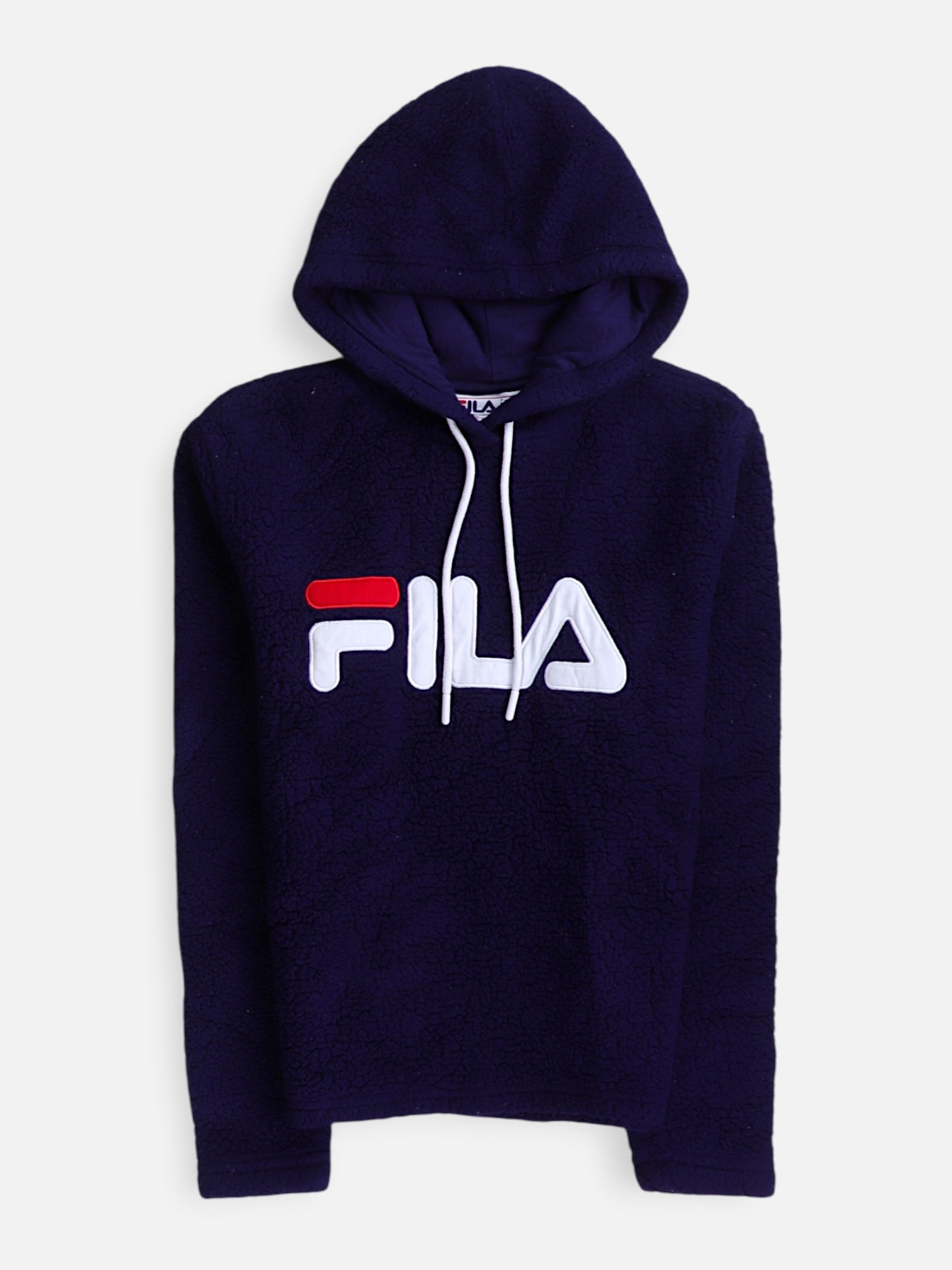 Fila Sudadera Hoodie Teddy - Mujer - Small