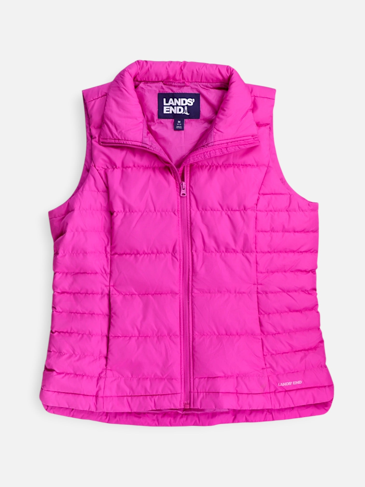 LANDS END Chaleco Puffer - Mujer - Medium