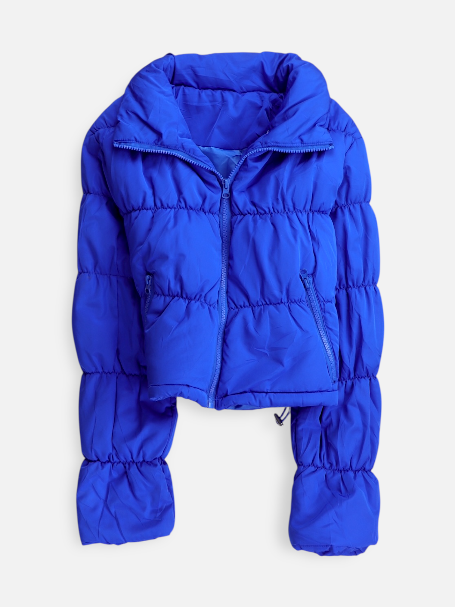 Chaqueta Puffer Crop Top - Mujer - Large