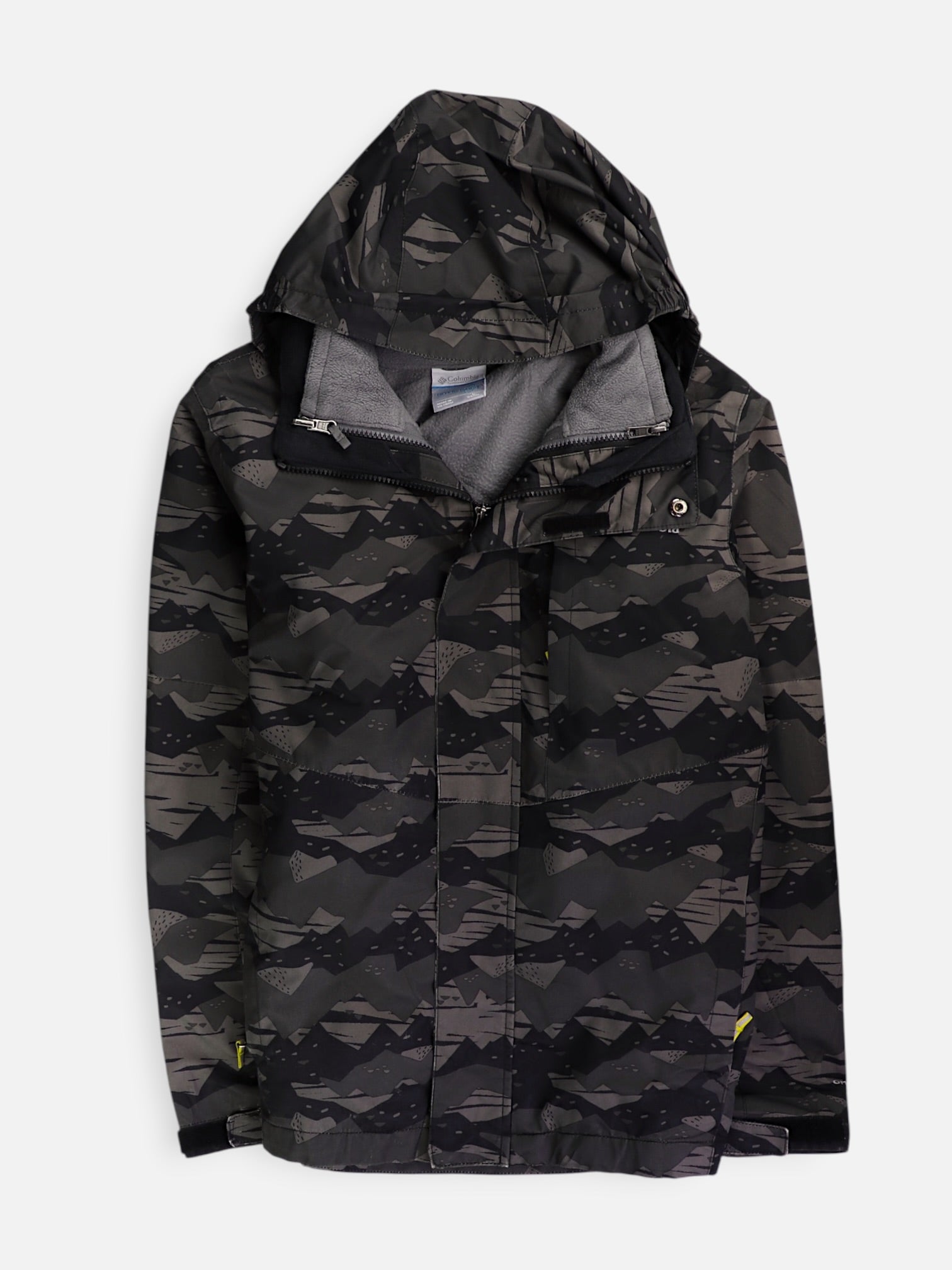 Columbia Chaqueta Impermeable Militar - Niño - Large - 14-16Y (Años)