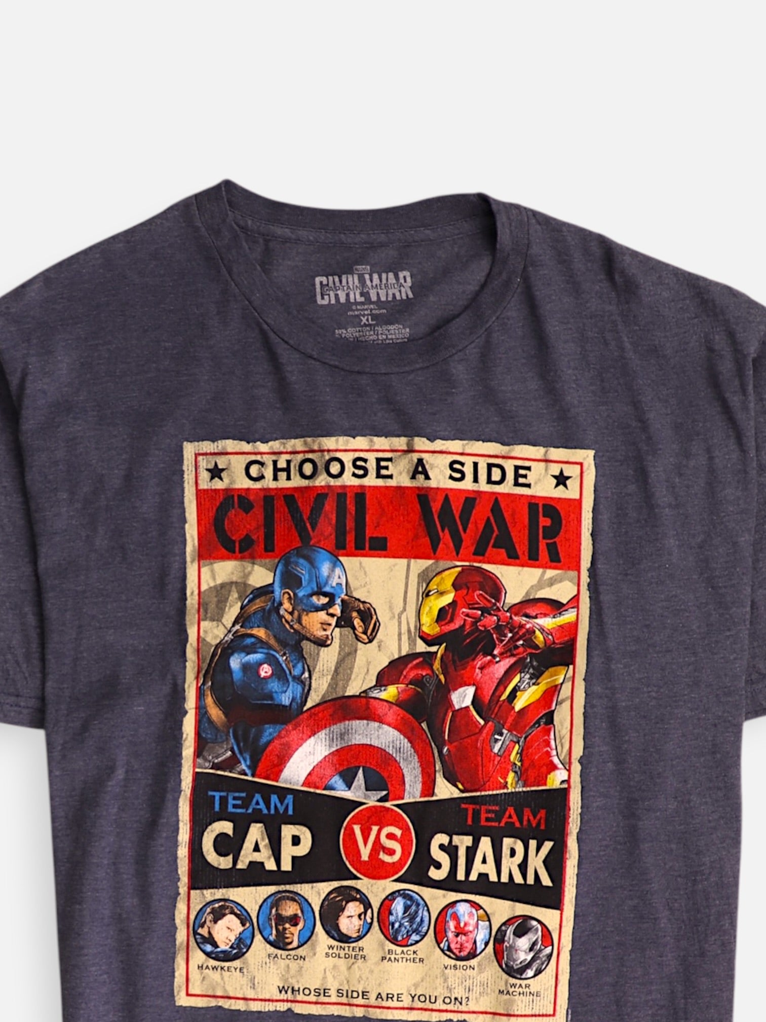 Marvel Camiseta Grafica - Hombre - XL