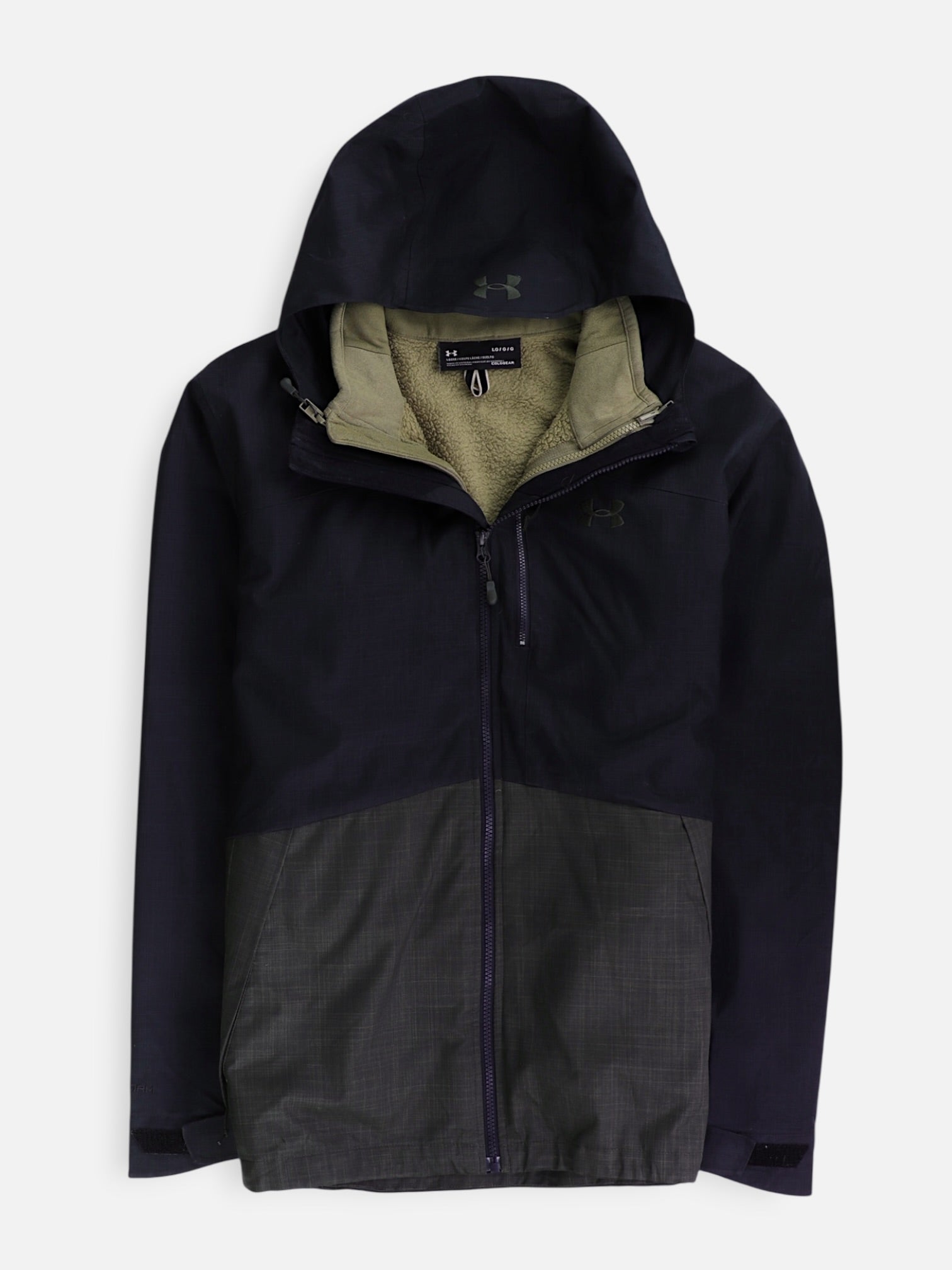 Under Armour Chaqueta Impermeable Color Block - Hombre - Large
