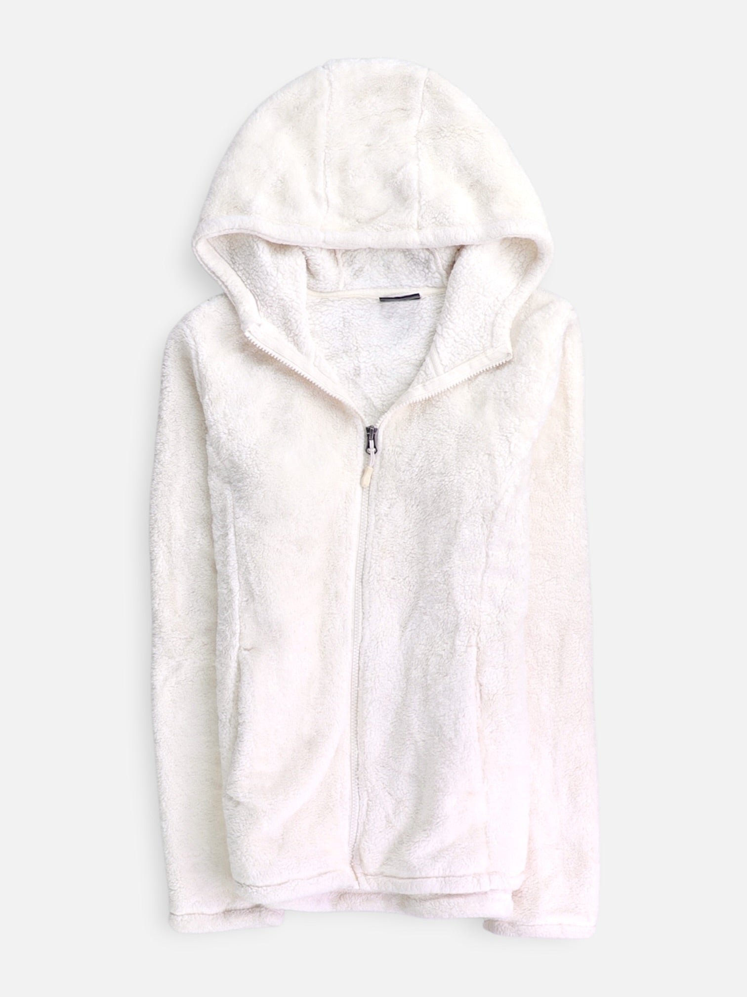 32 HEAT COOL Sudadera Hoodie Teddy - Mujer - Small