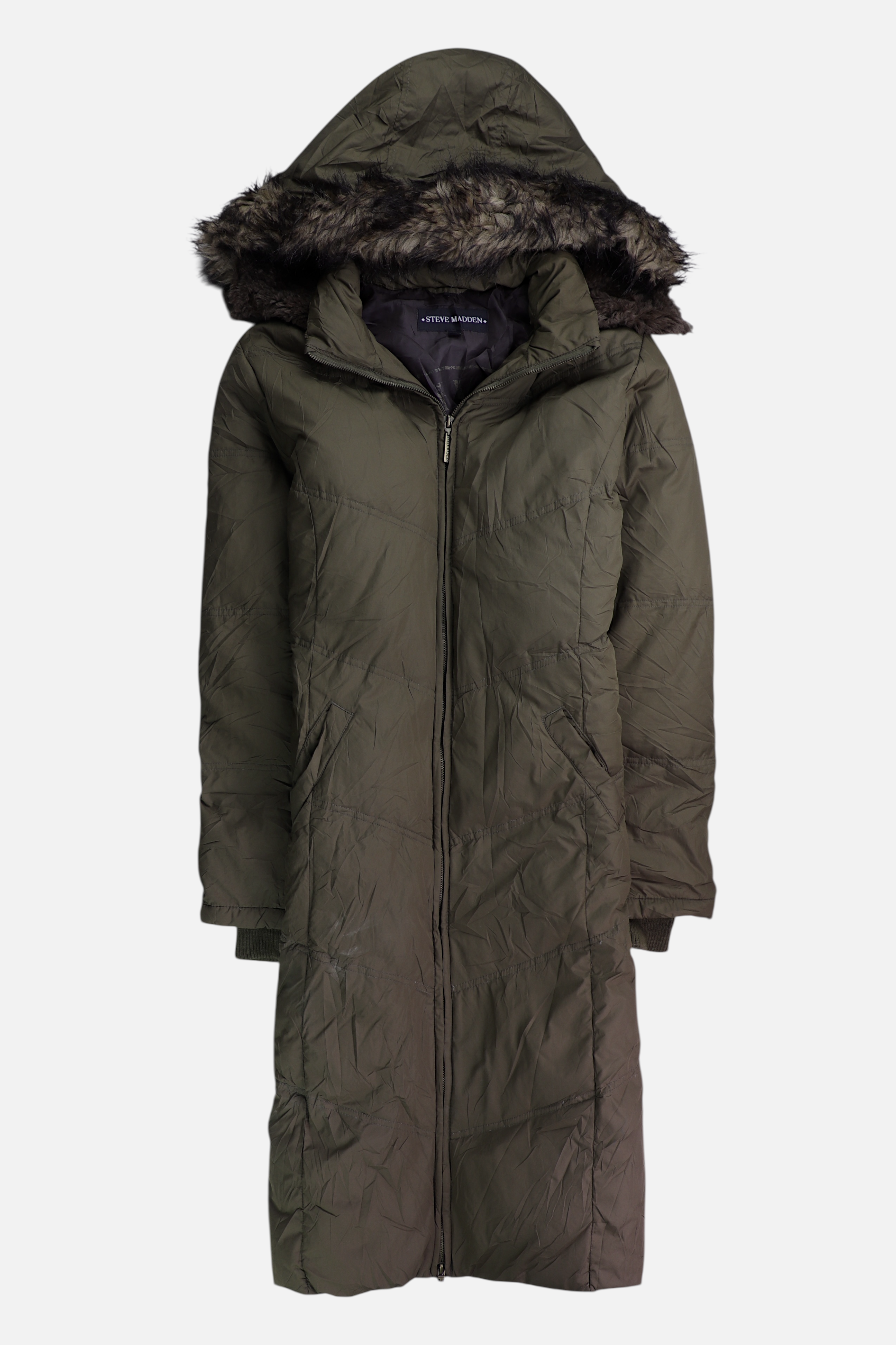 Steve Madden Abrigo Impermeable Puffer - Mujer - Medium