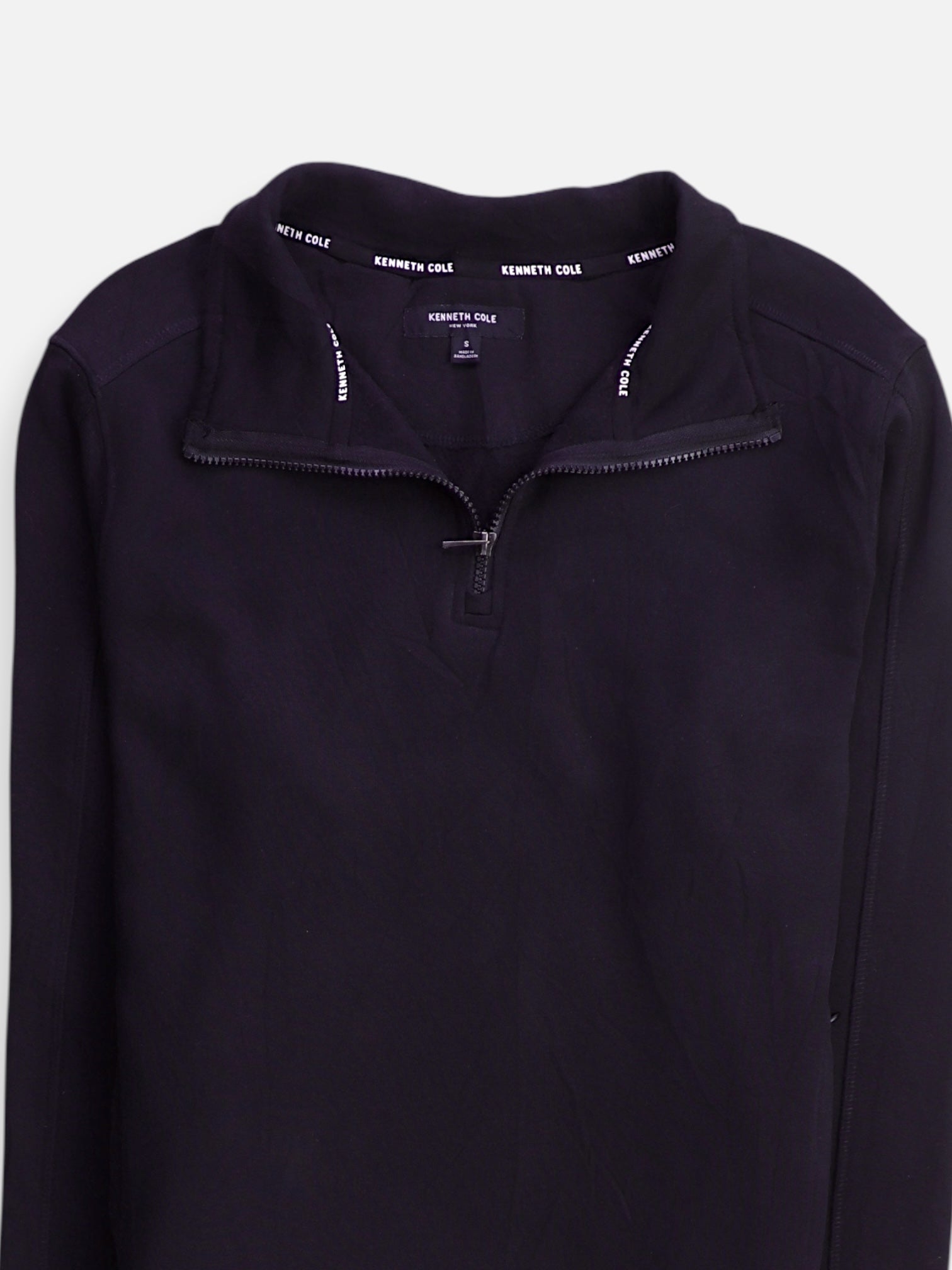Kenneth Cole Sudadera Fleece Basic - Hombre - Small