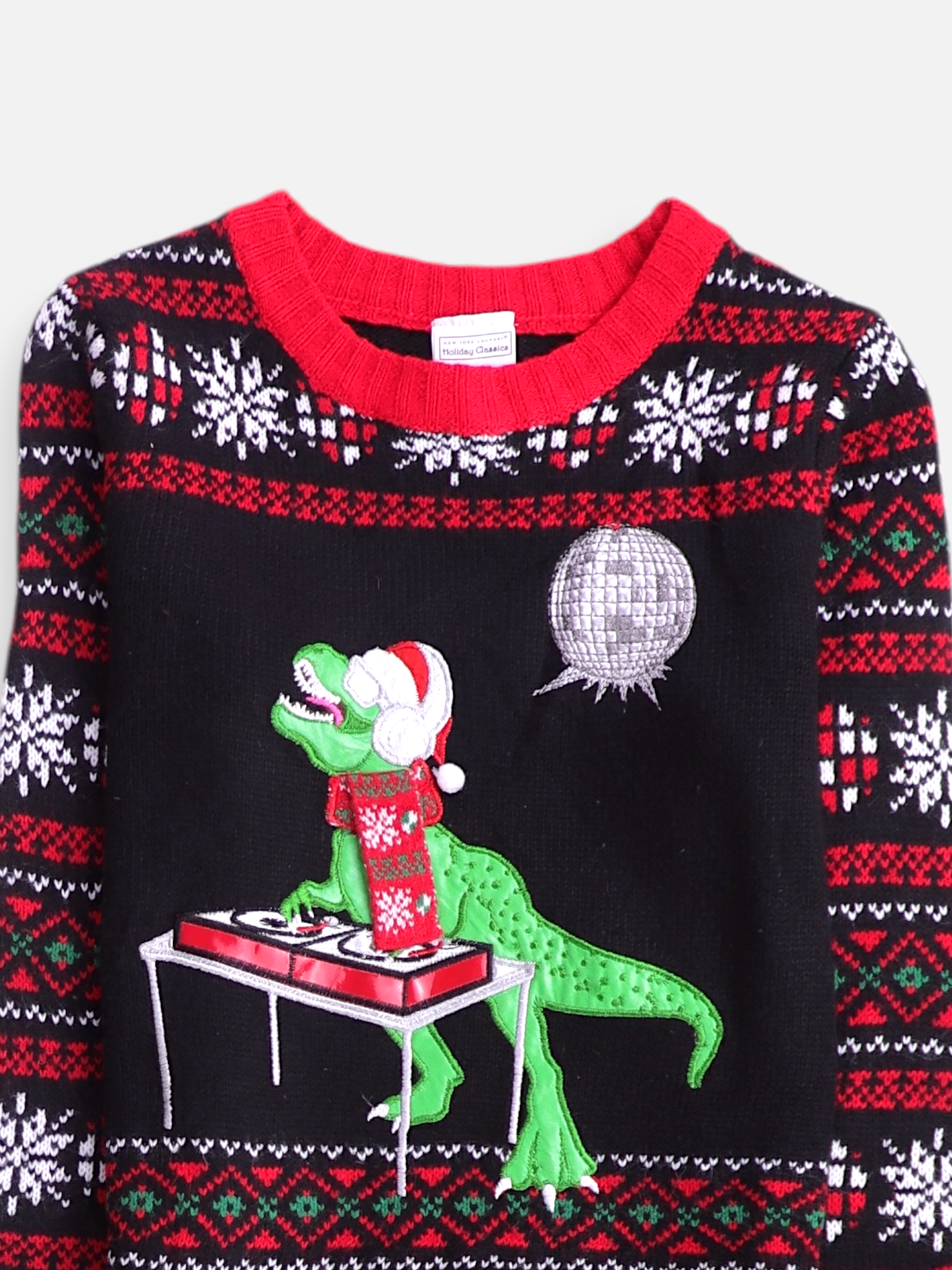 Sueter Knit Navideño - Niño - Medium - 8-9Y (Años)