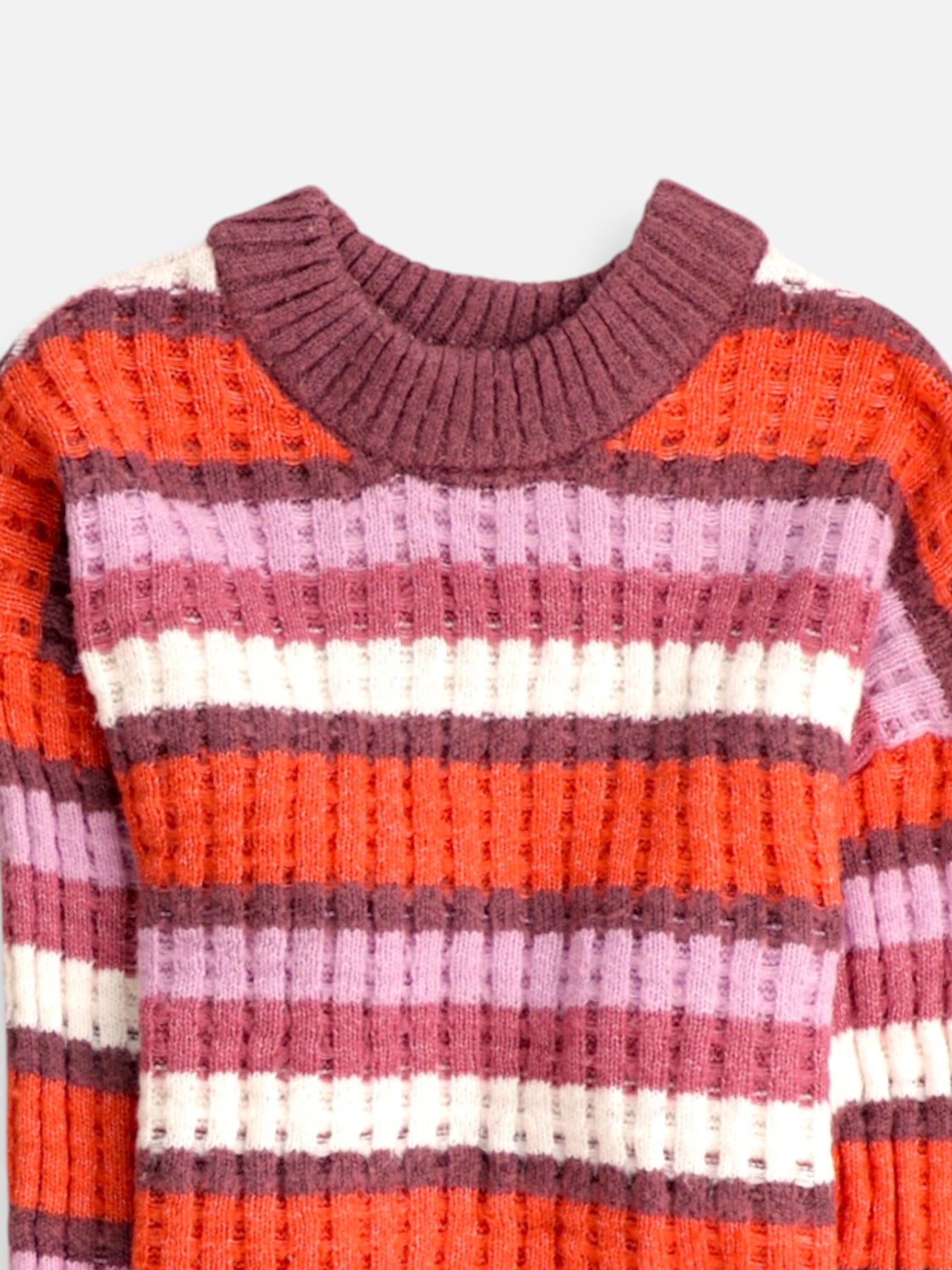 Sueter Knit Color Block - Mujer - Medium