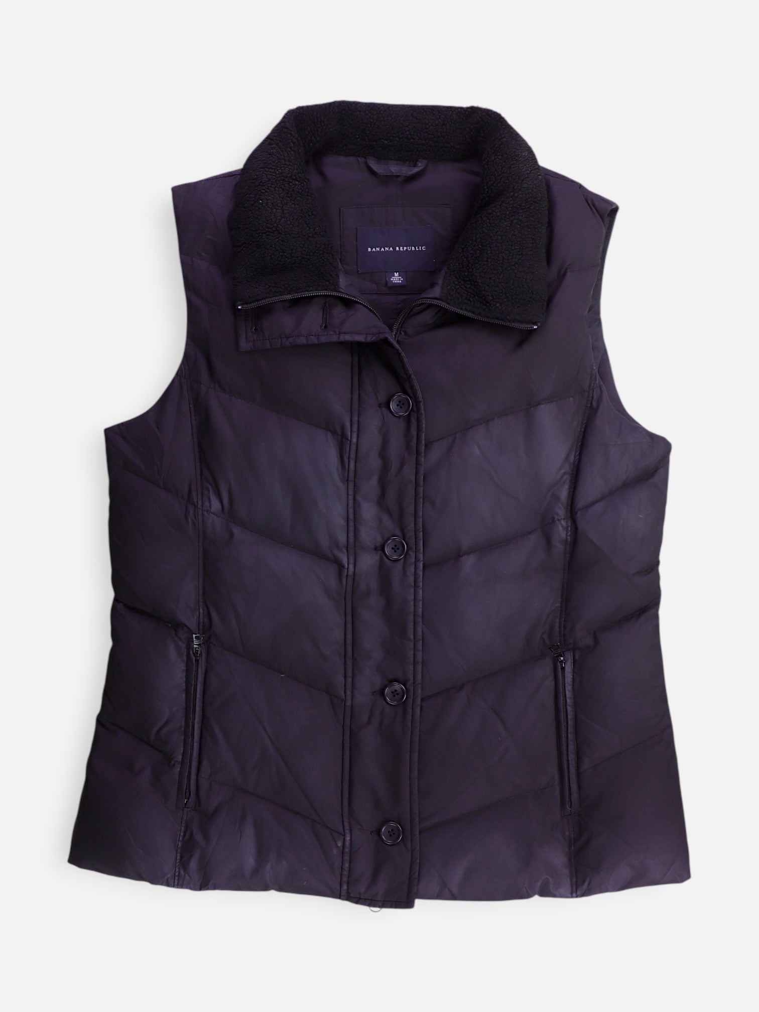 Banana Republic Chaleco Puffer - Hombre - Medium