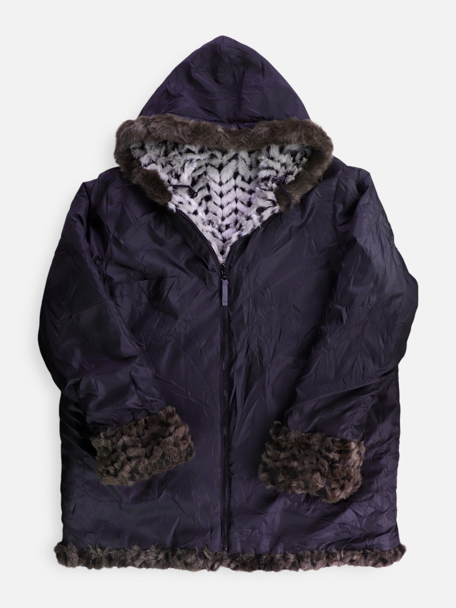 Chaqueta Impermeable Reversible - Mujer - XL