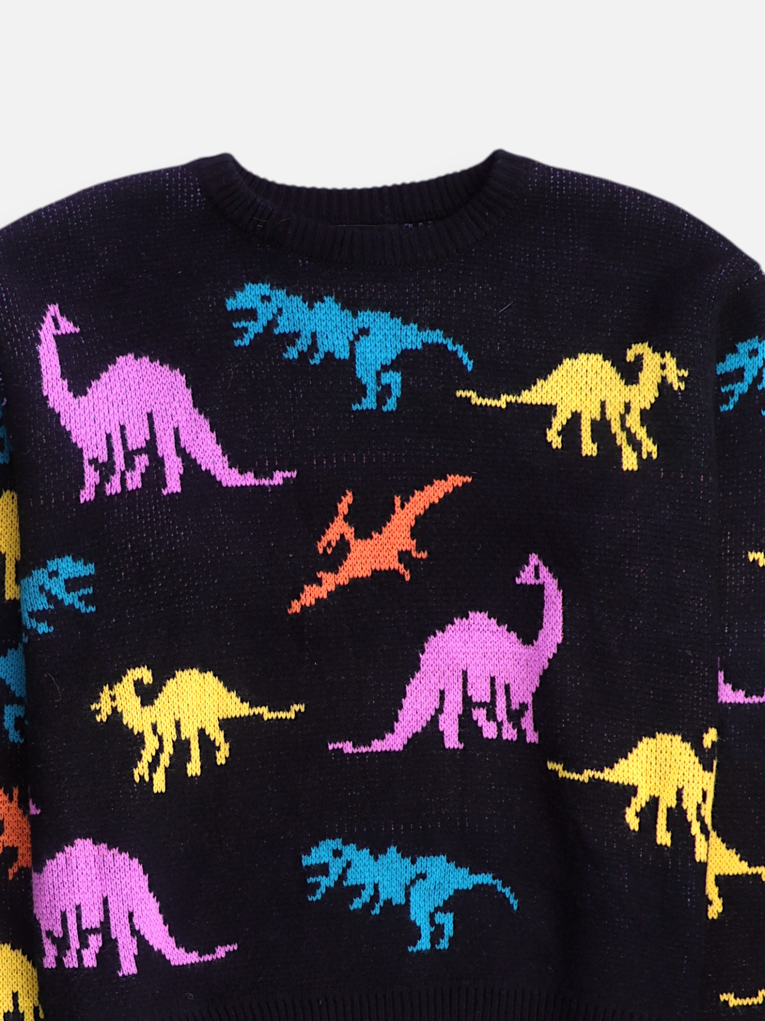 Forever 21 Sueter Knit Animado - Mujer - Large