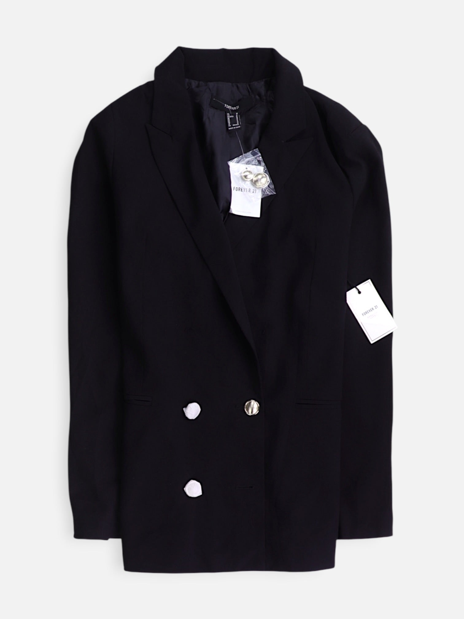 Forever 21 Blazer Casual - Mujer - Medium
