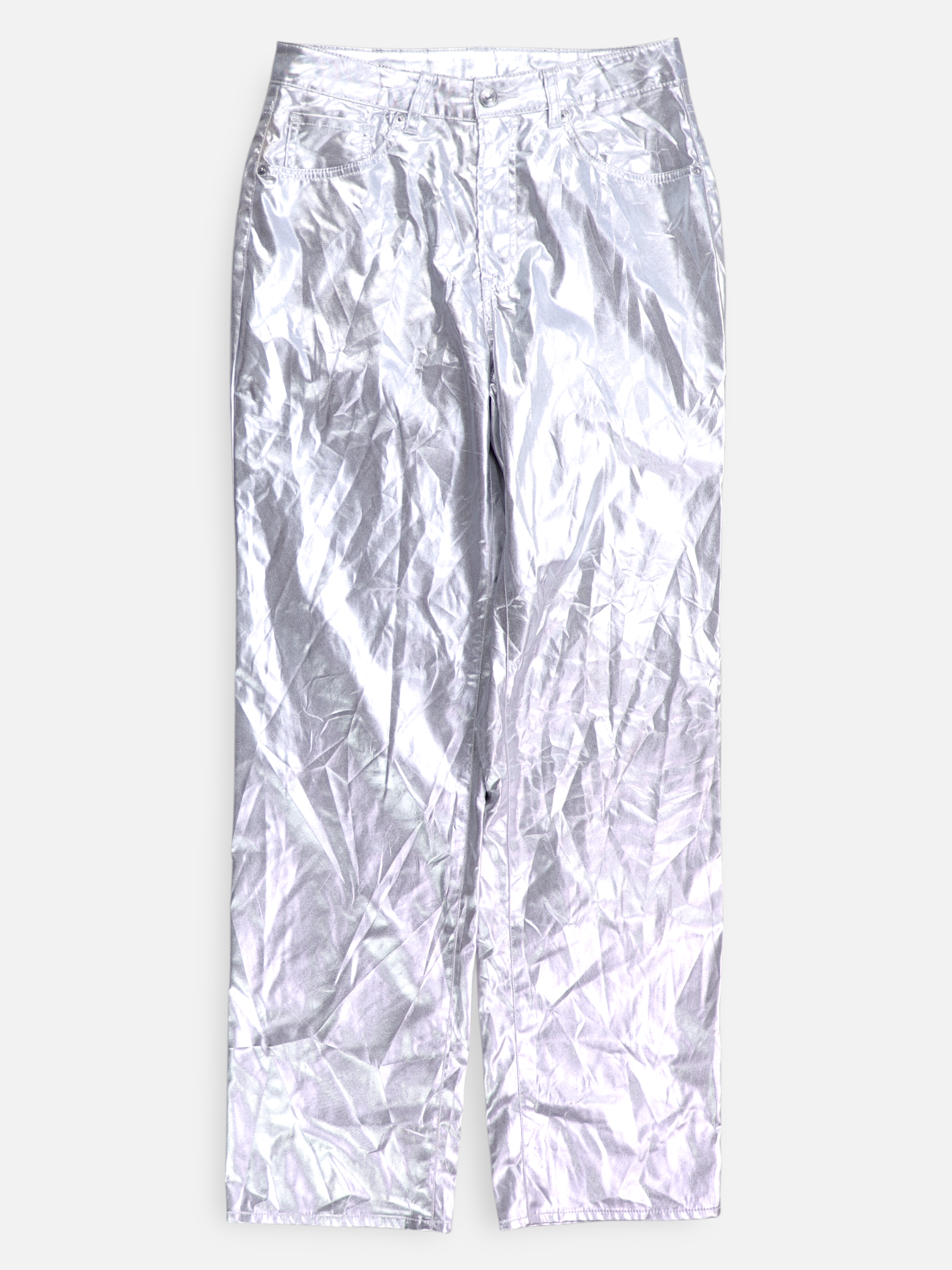 H&M Pantalon Regular Fit Casual - Mujer - 8