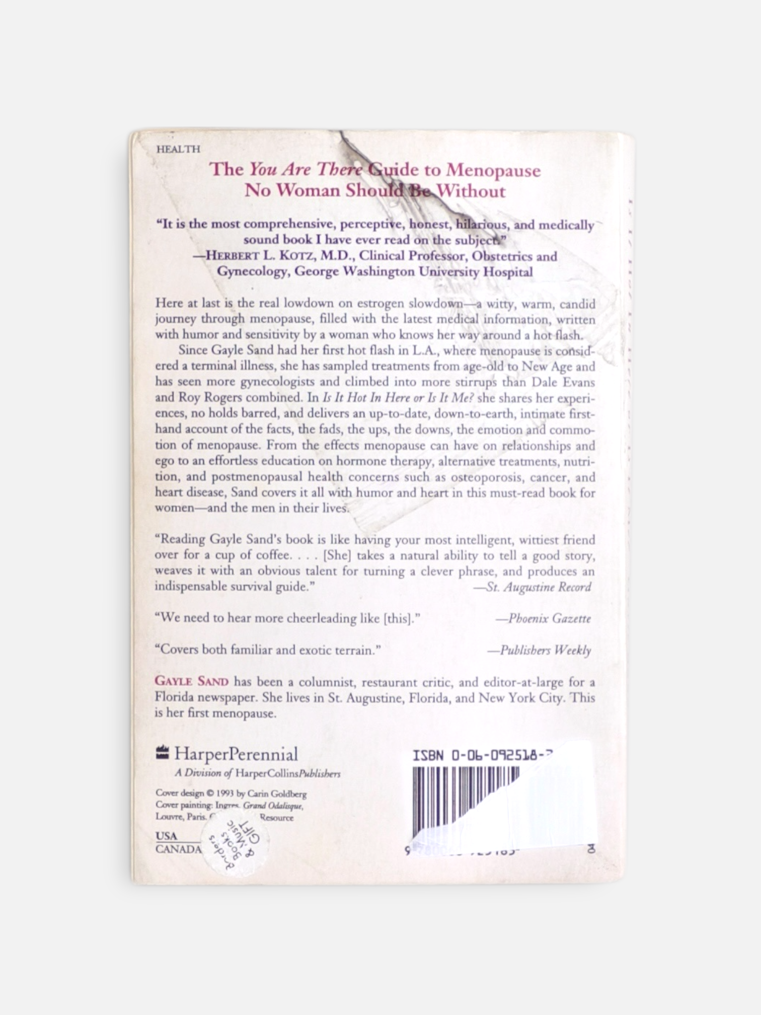 Libro IS IT HOT IN HERE OR IS IT ME?  by Gayle Sand