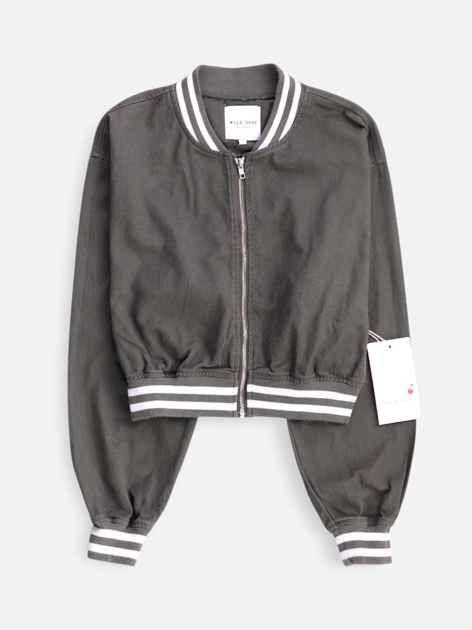 Chaqueta Bomber  Crop Top - Mujer - XS
