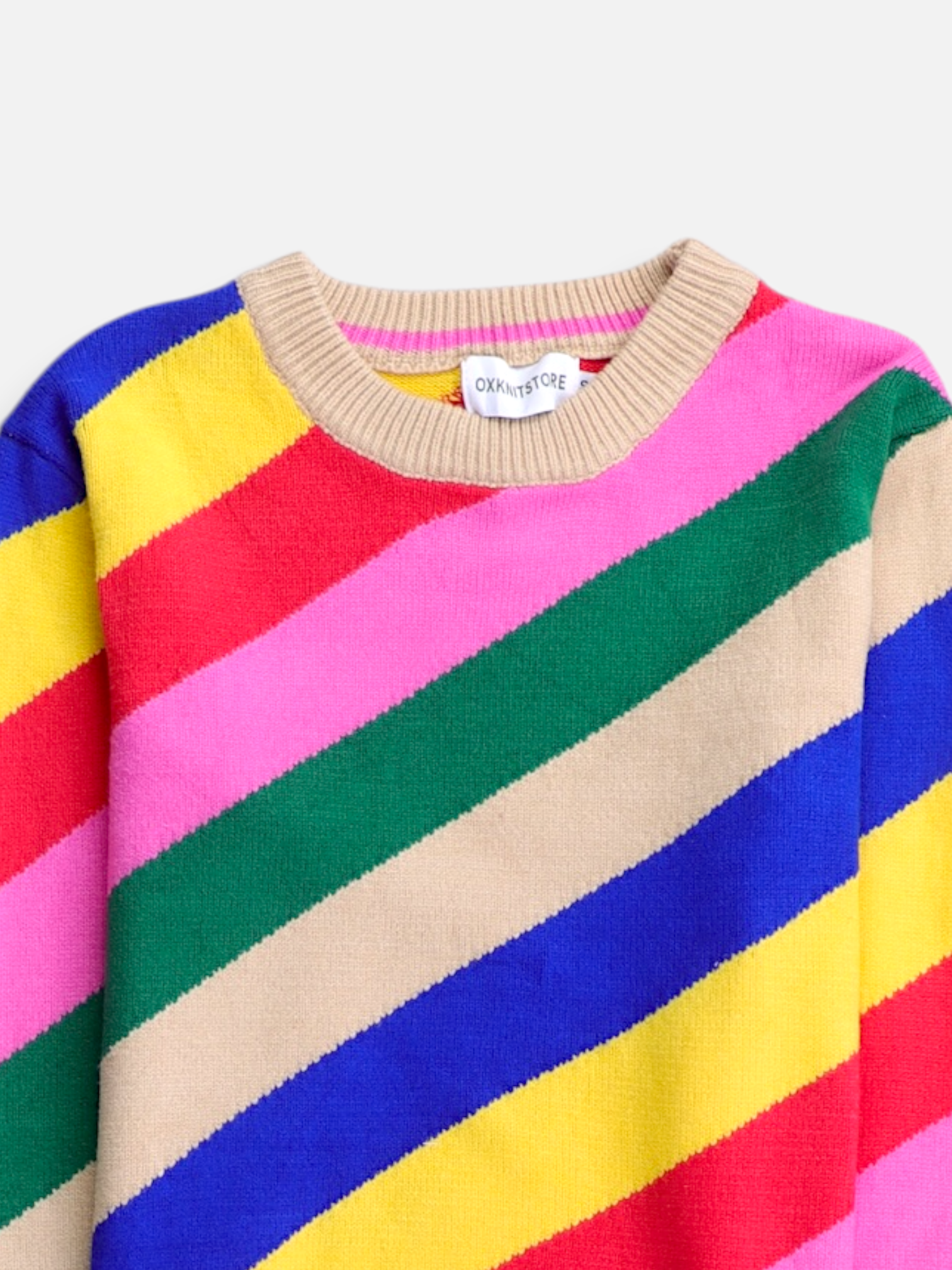 Sueter Casual Color Block - Mujer - Small