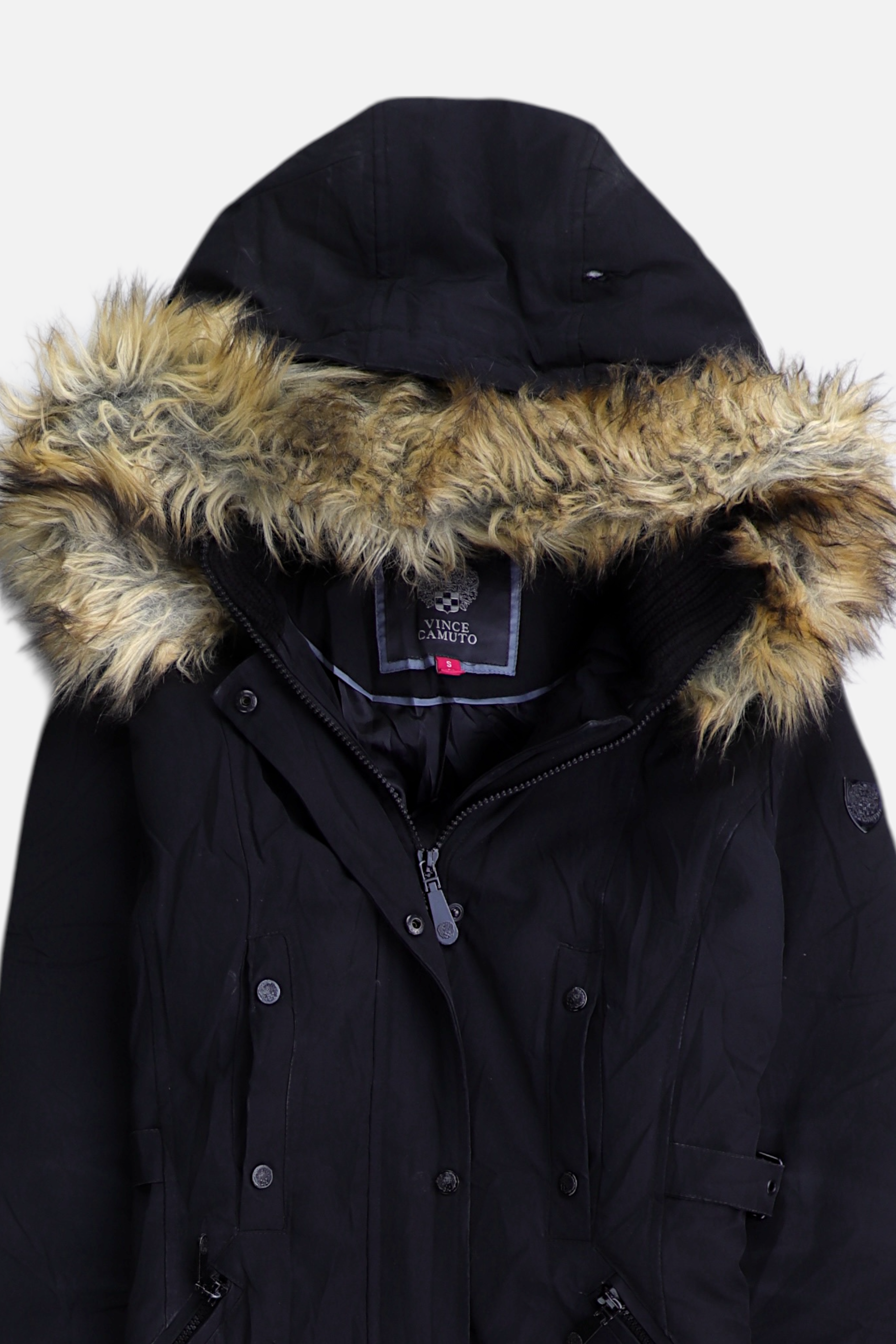 VINCE CAMUTO Abrigo Casual Impermeable - Mujer - Small