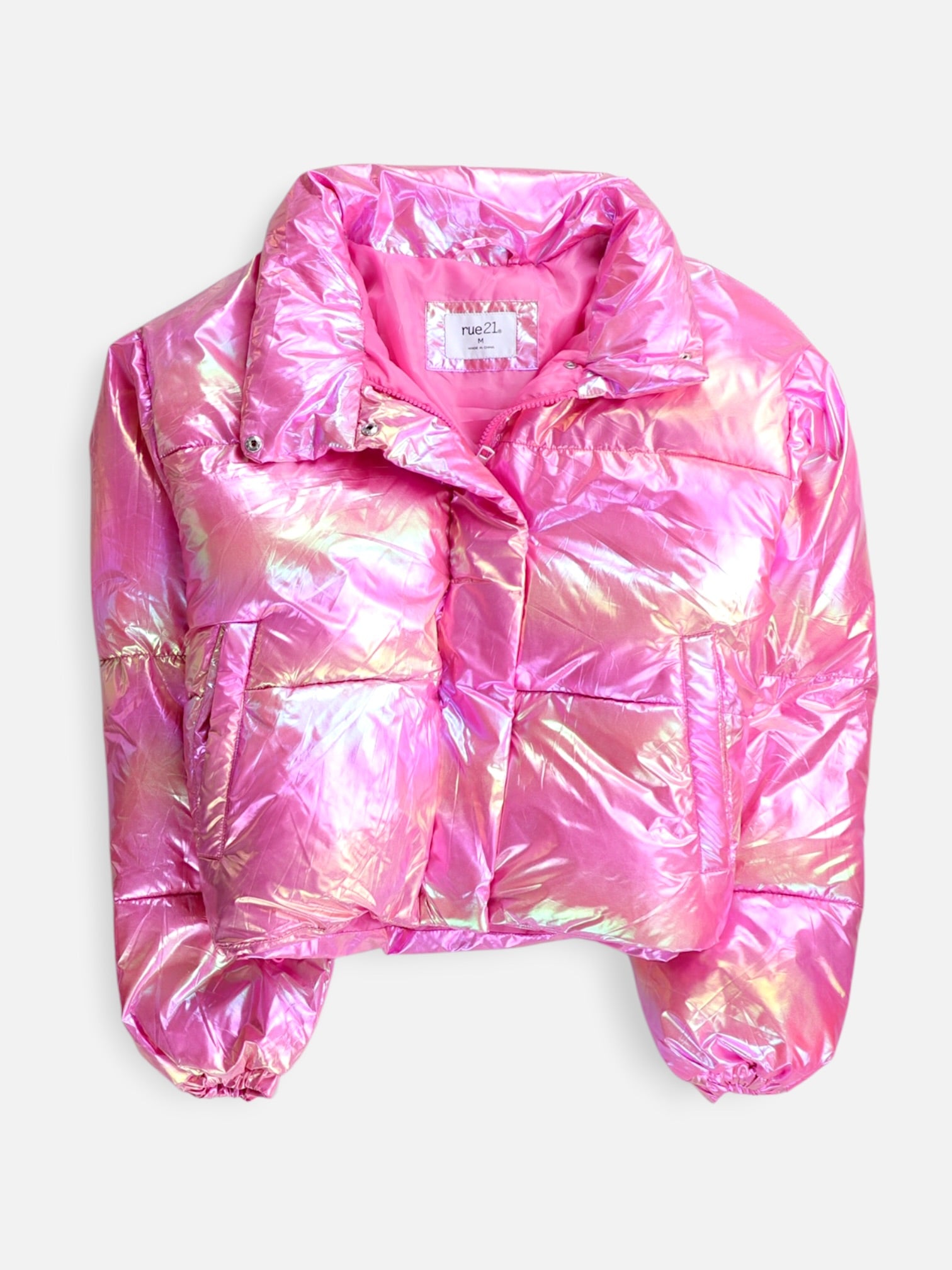RUE21 Chaqueta Puffer Impermeable - Mujer - Medium