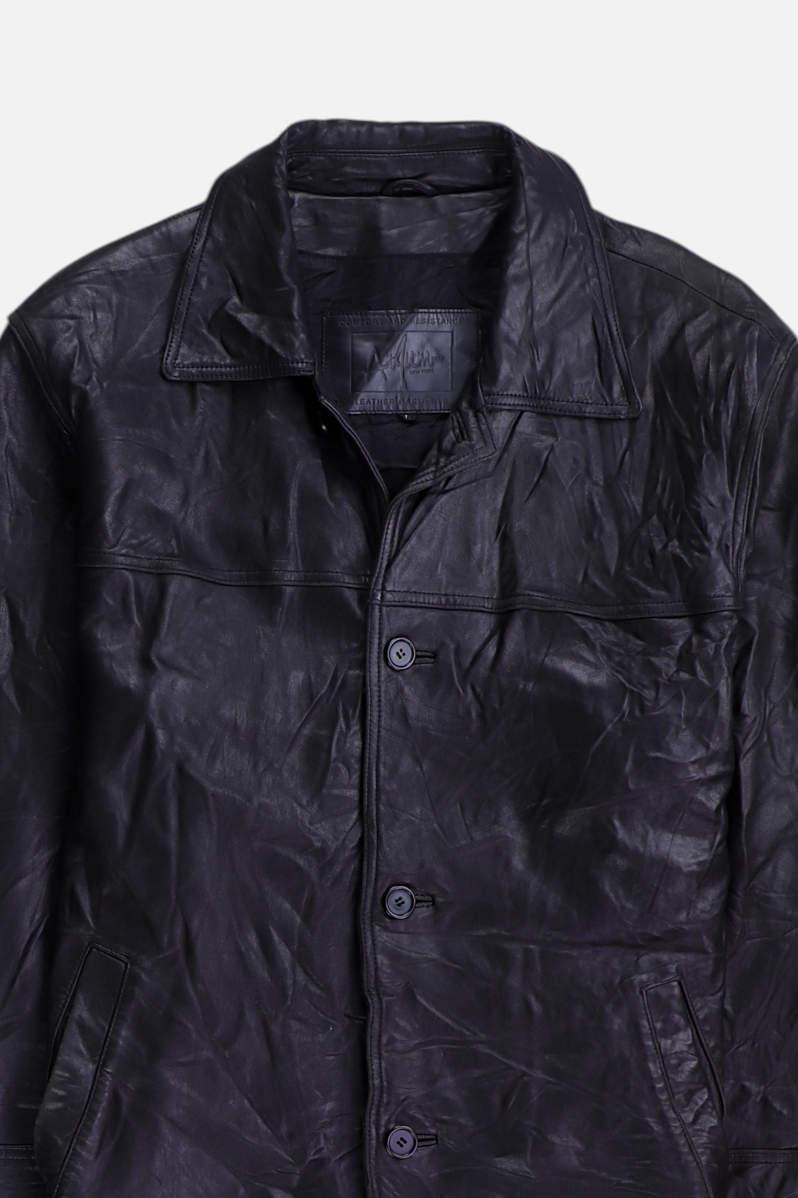 Chaqueta Casual Cuero - Hombre - Large