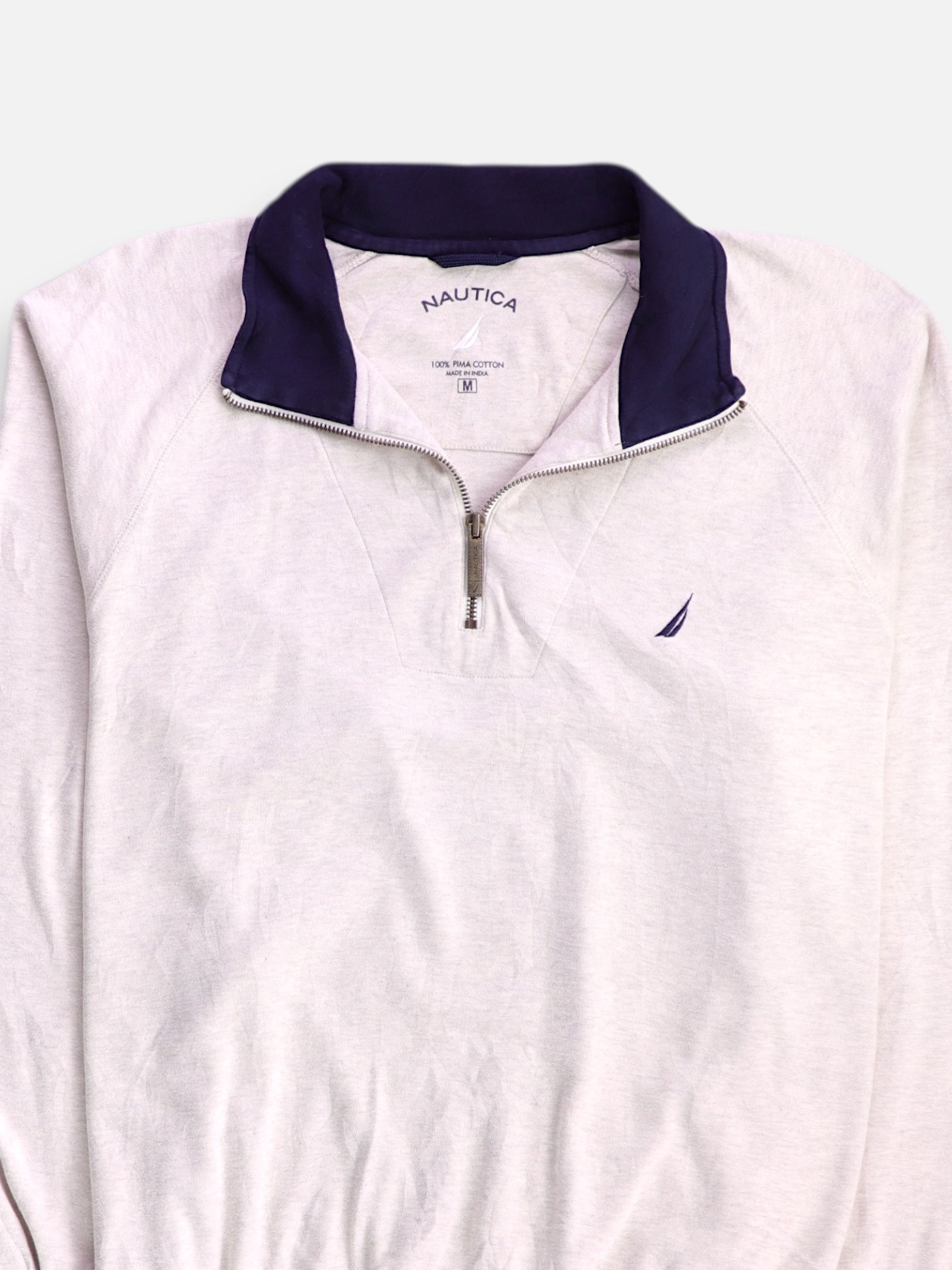 Nautica Sudadera Fleece Basic - Hombre - Medium