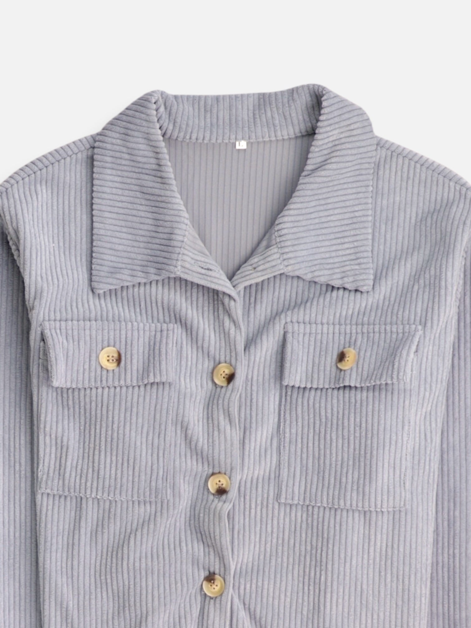 Chaqueta Casual Corduroy - Mujer - Large