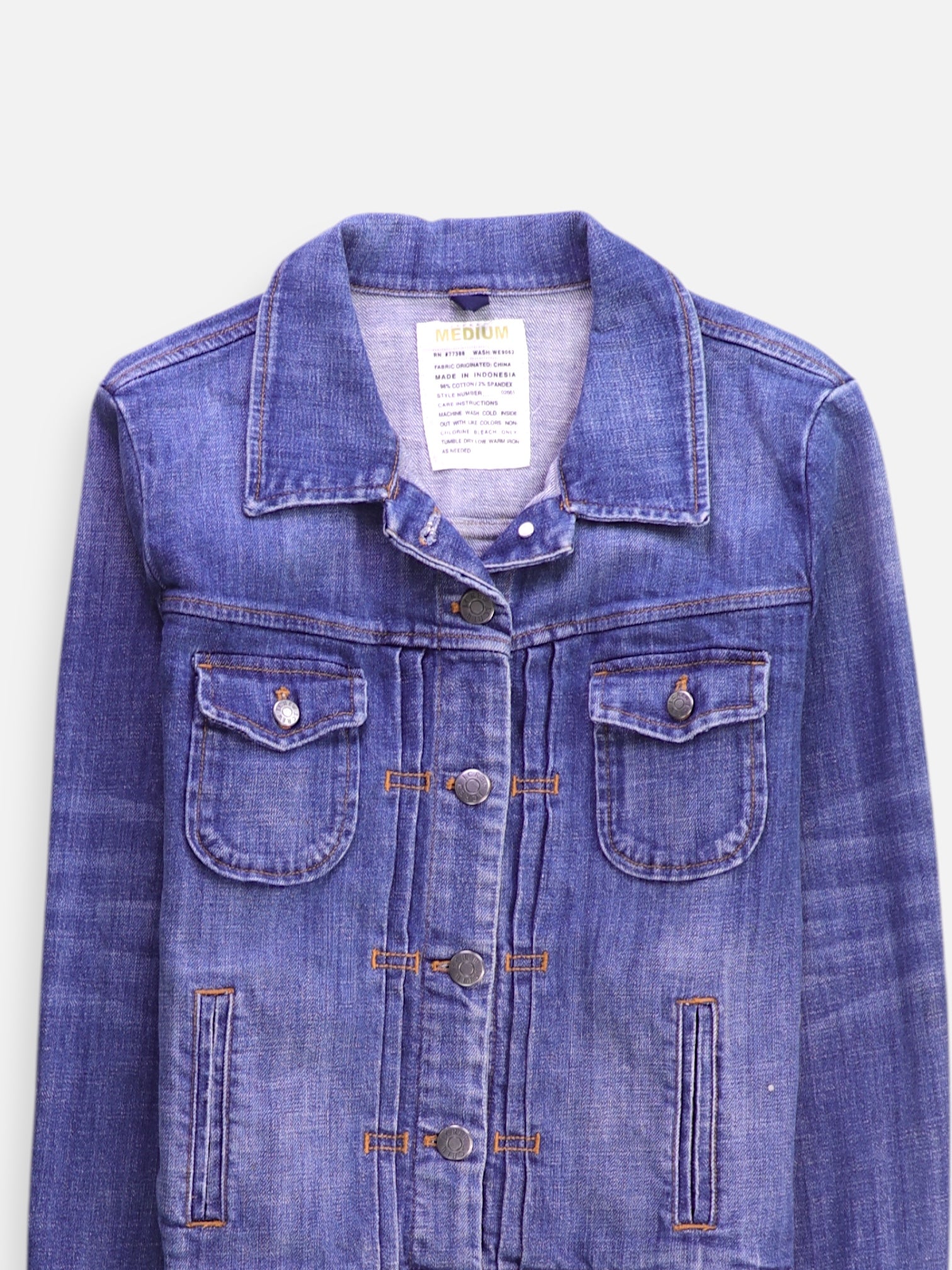 Chaqueta Casual Denim - Mujer - Medium
