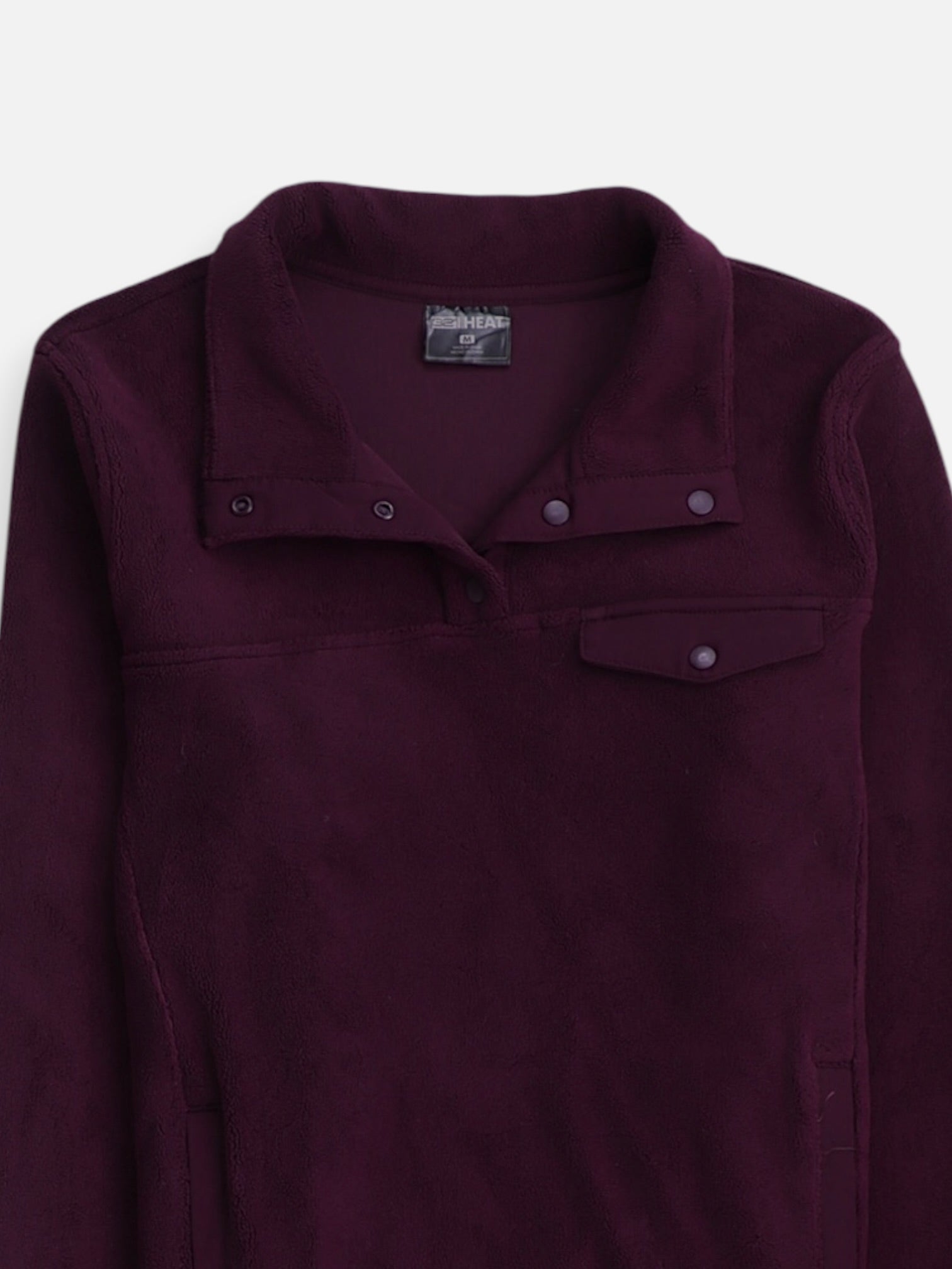 32 HEAT COOL Sueter Fleece Casual - Mujer - Medium