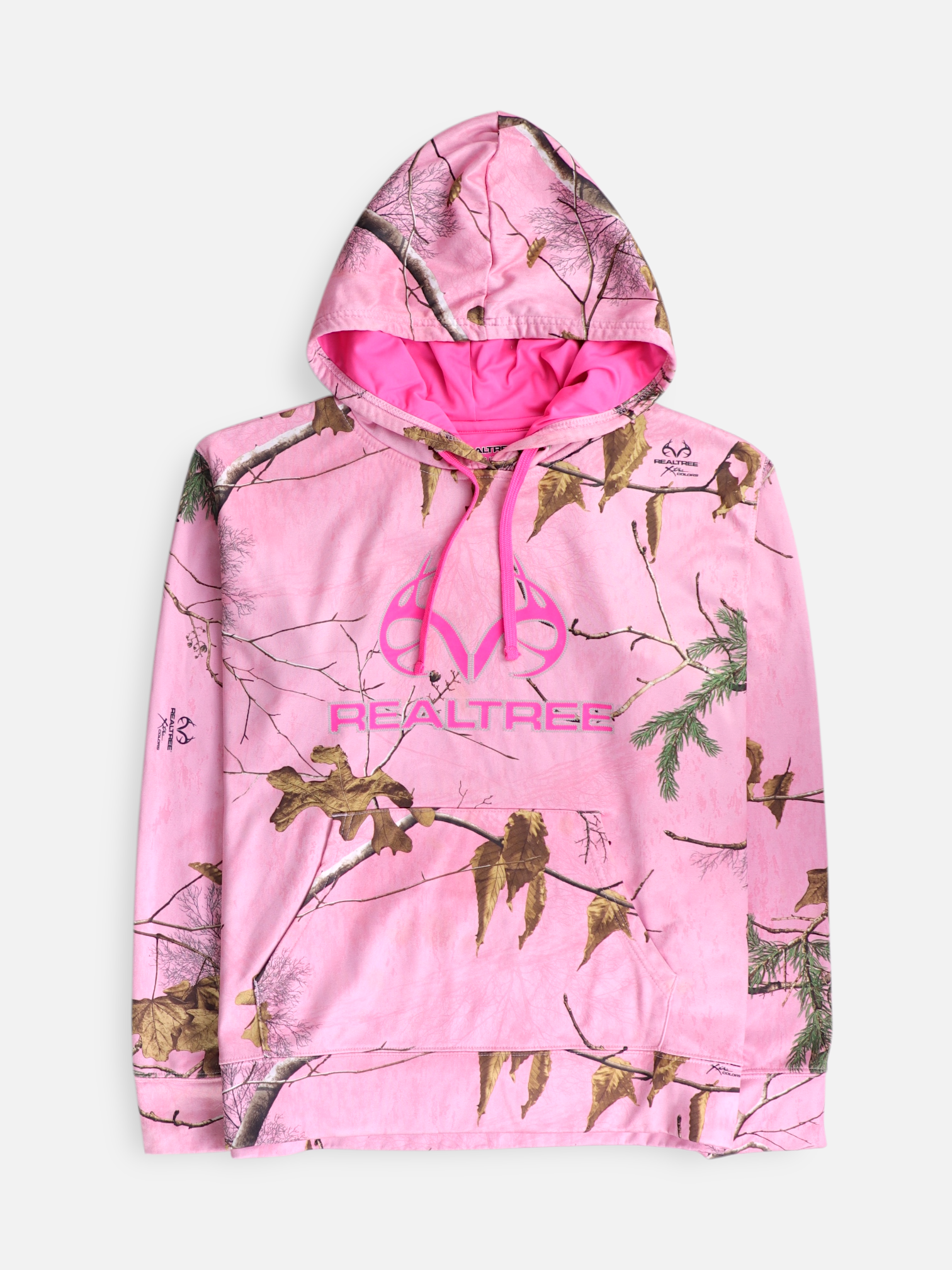 Realtree Sudadera Hoodie Camuflaje - Niña - XL - 16-18Y (Años)