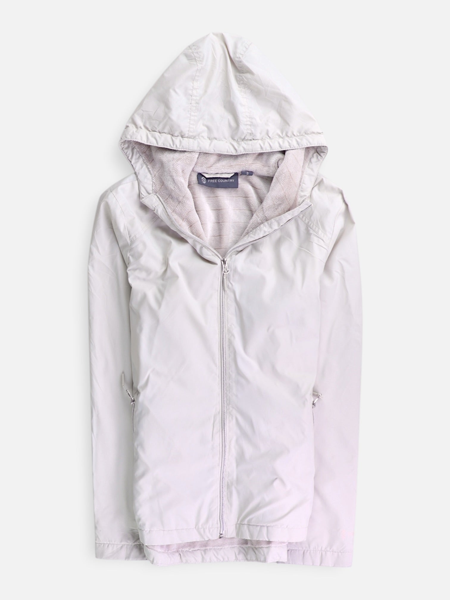 FREE COUNTY Chaqueta Impermeable Basic - Mujer - Small