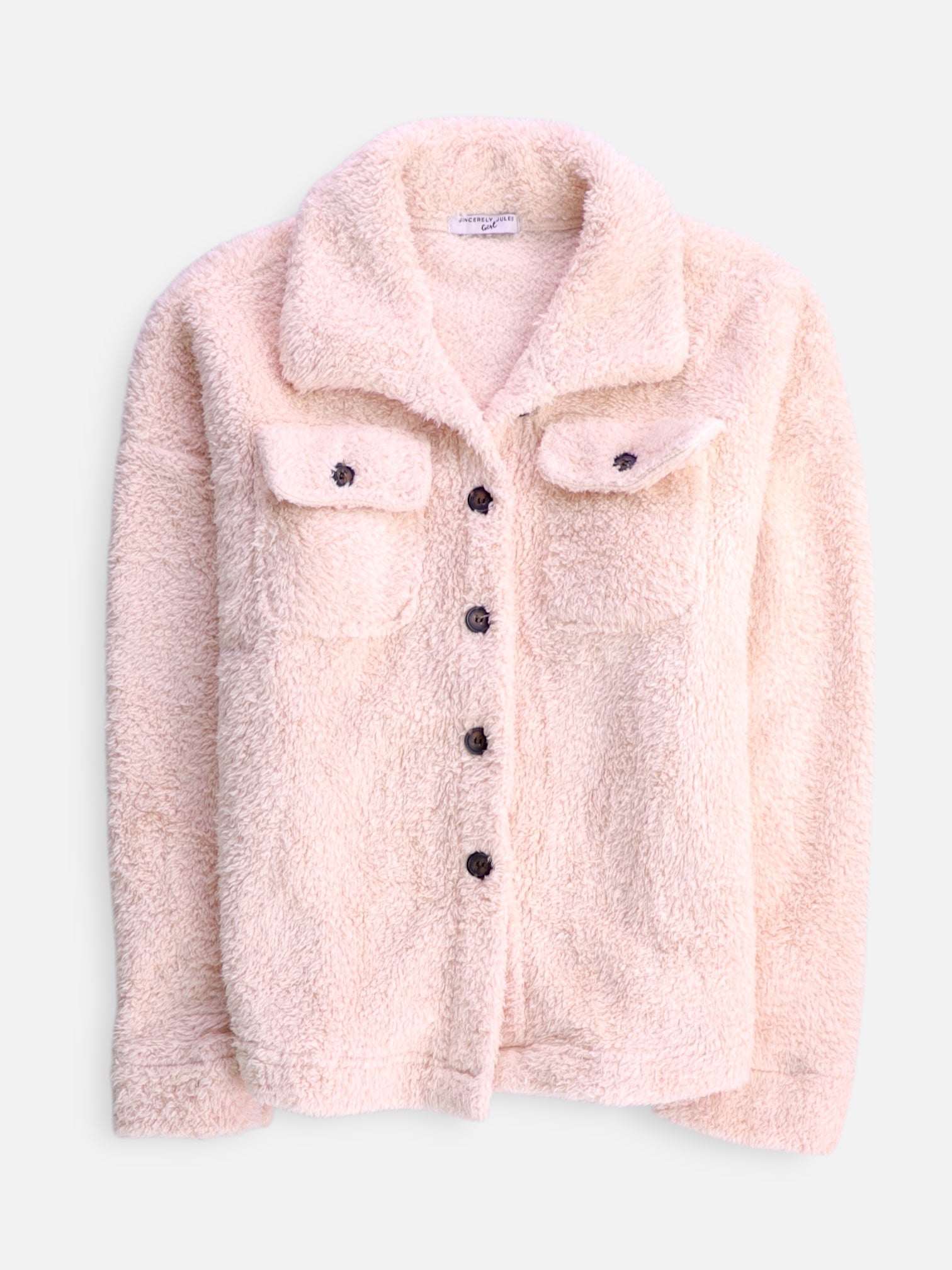 SINCERELY JULES  Chaqueta Sobrecamisa Teddy - Niña - 14 - 8-9Y (Años)