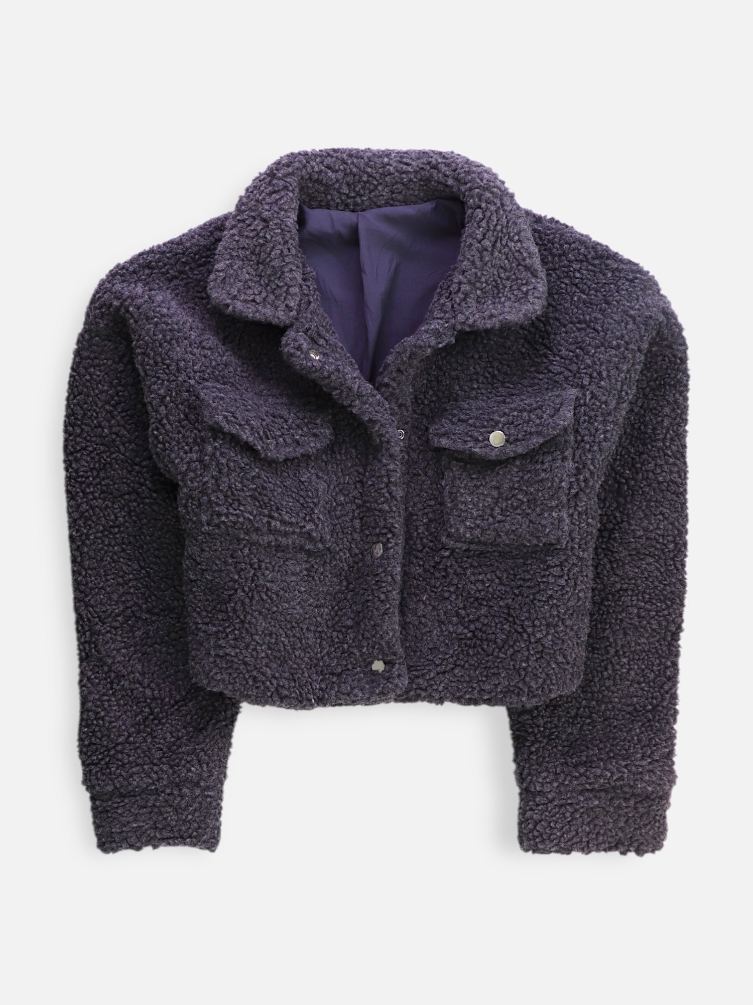 SHEIN Chaqueta Casual Teddy - Mujer - Small