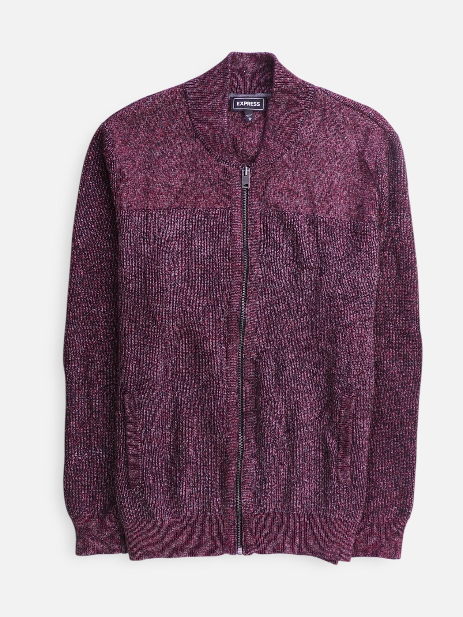 EXPRESS Sueter Cardigan Casual - Hombre - Medium