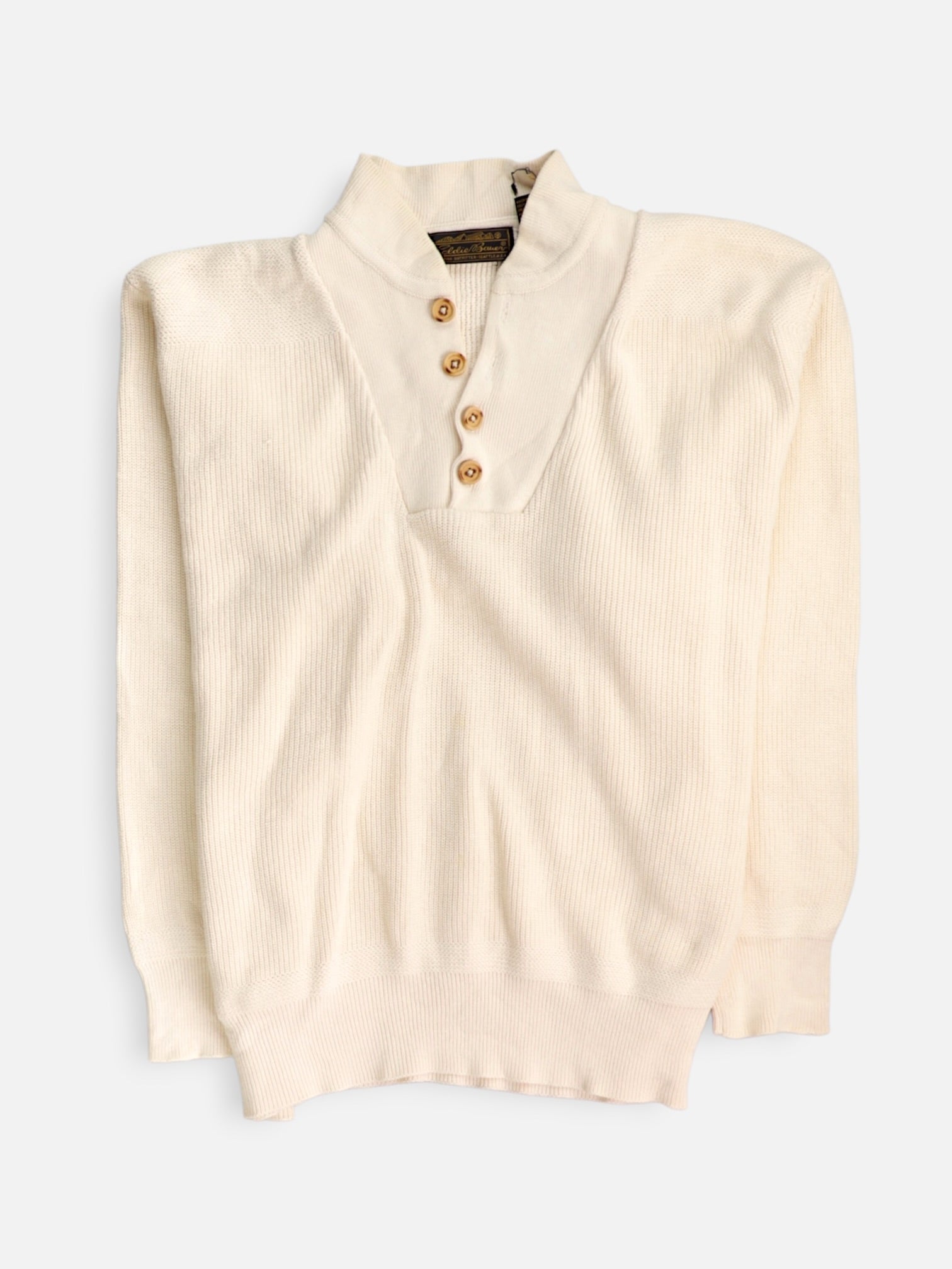 Eddie Bauer Sueter Knit Casual - Mujer - Large