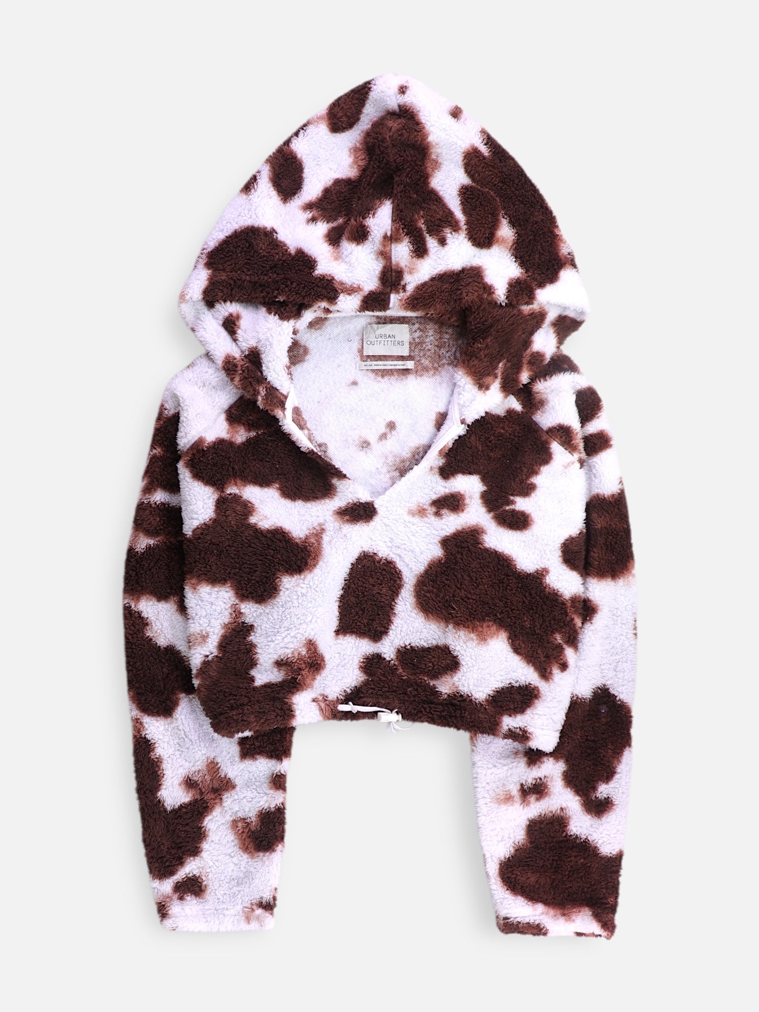 URBAN OUTFITTERS Sudadera Hoodie Crop Top - Mujer - Medium