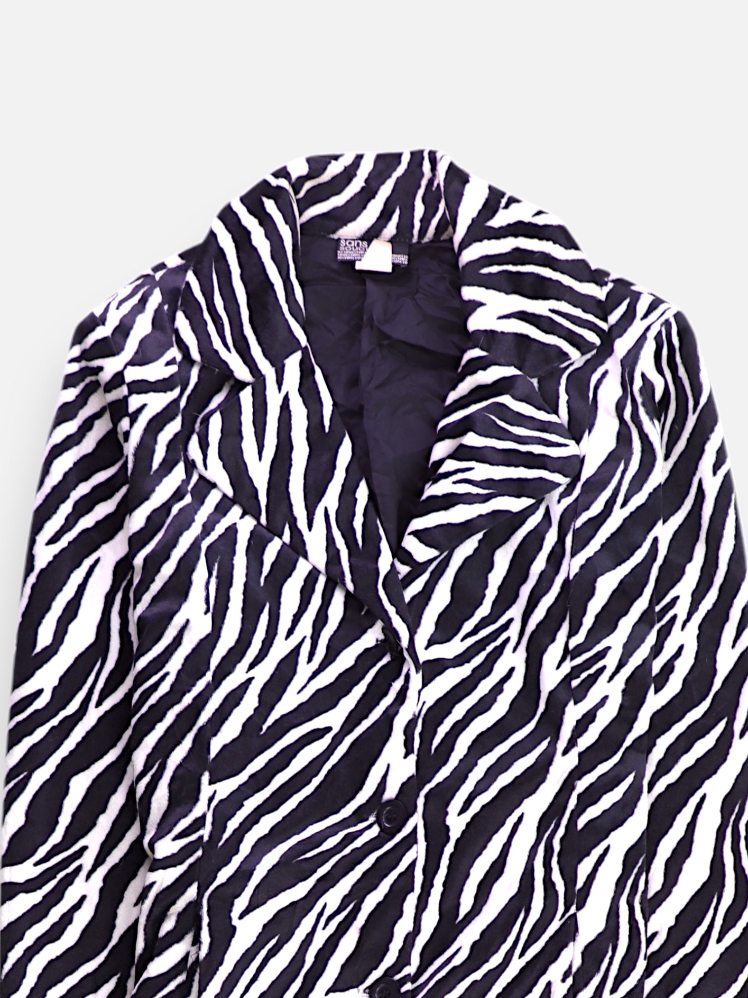 Abrigo Casual Animal Print - Mujer - Large